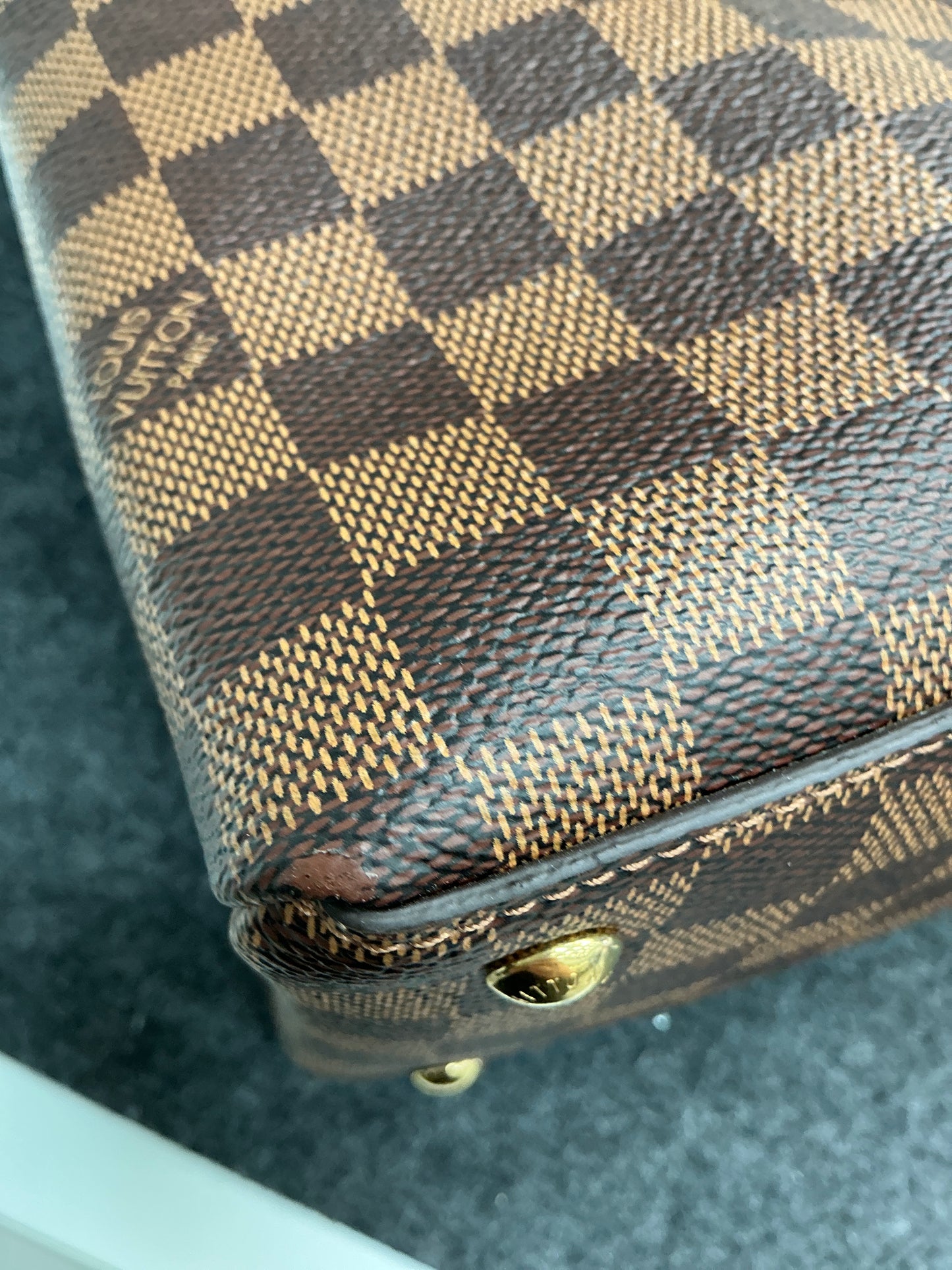 Louis Vuitton - Riverside - Leather - Brown - (medium)