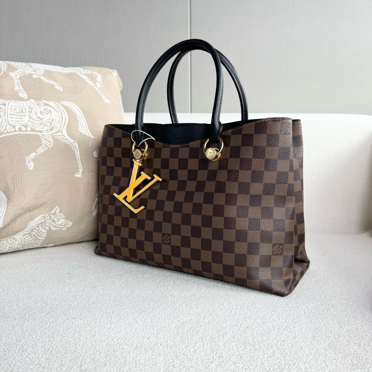 Louis Vuitton - Riverside - Leather - Brown - (Not specified)