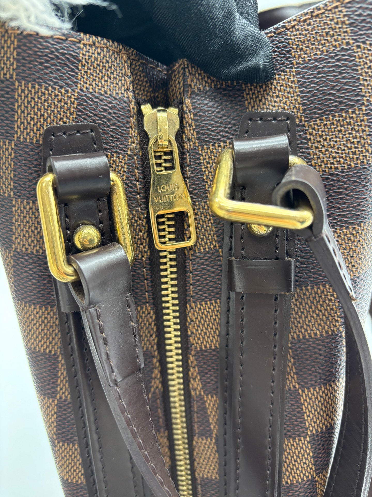 Louis Vuitton - Rivington Convertible Tote - Coated canvas with leather trim - Brown - (Medium)