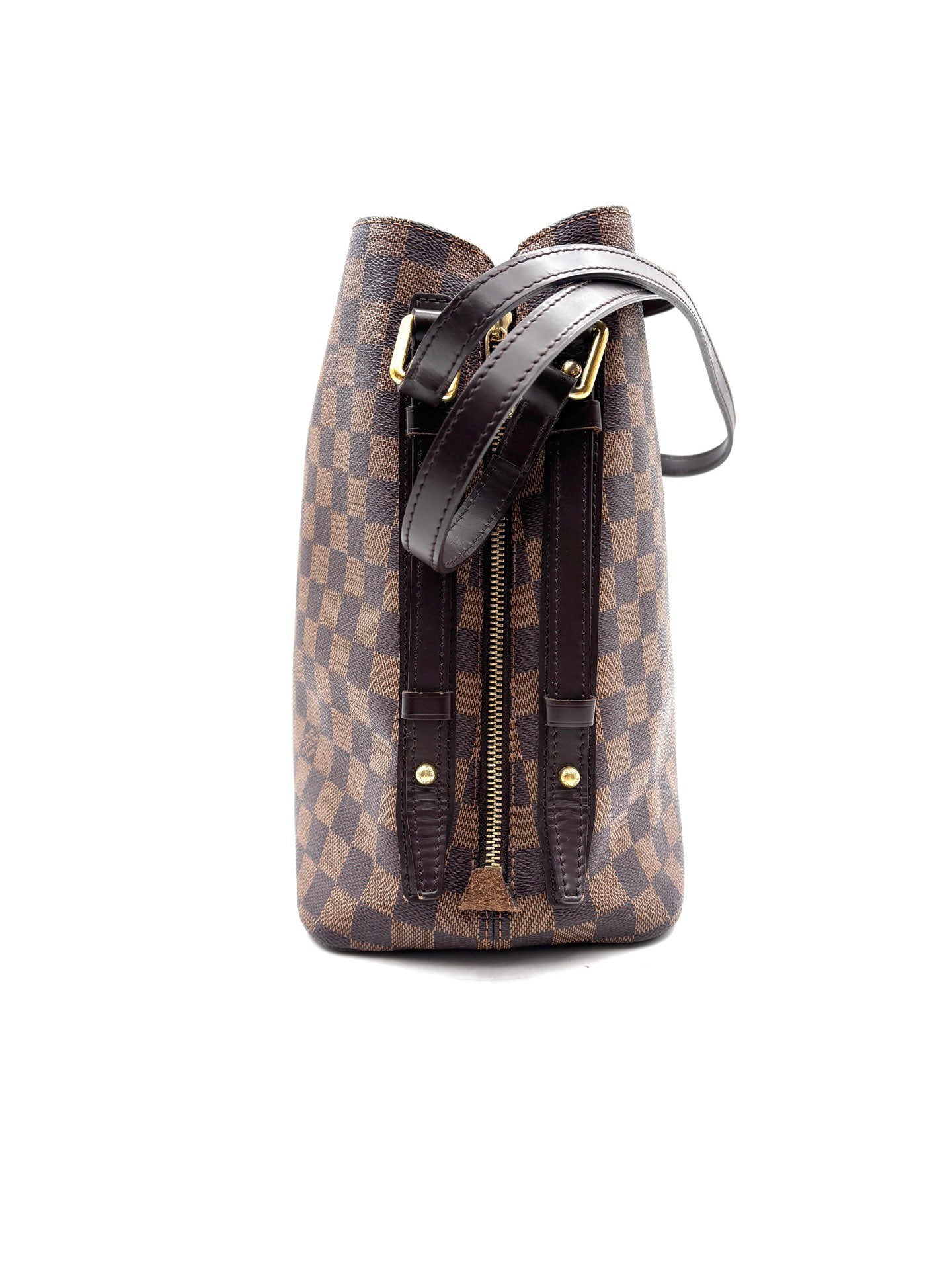Louis Vuitton - Rivington Convertible Tote - Coated canvas with leather trim - Brown - (Medium)