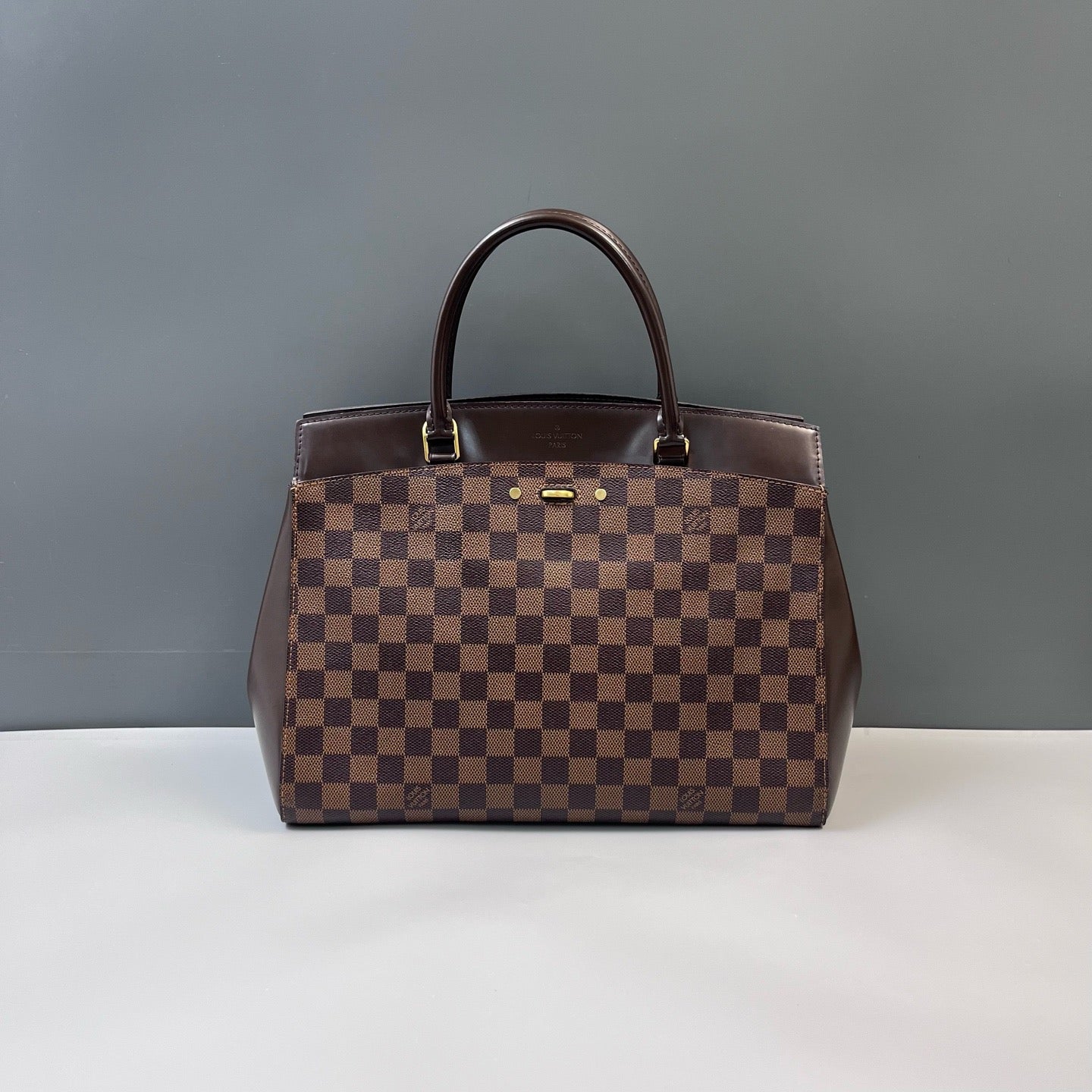 Louis Vuitton - Rivoli - Coated canvas with leather trim - Brown - (Medium)