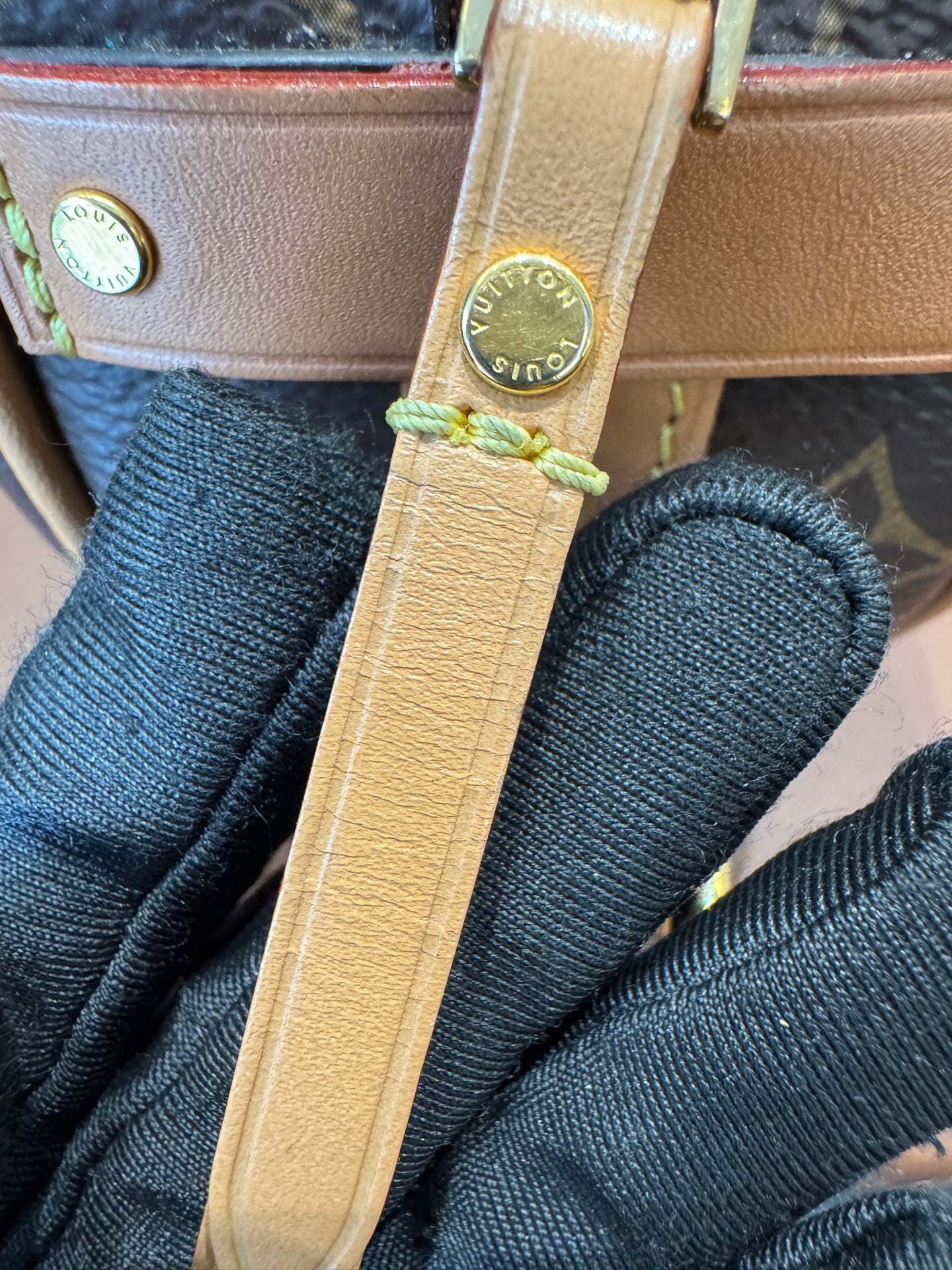 Louis Vuitton - Round Bag - Leather - Brown - (small)