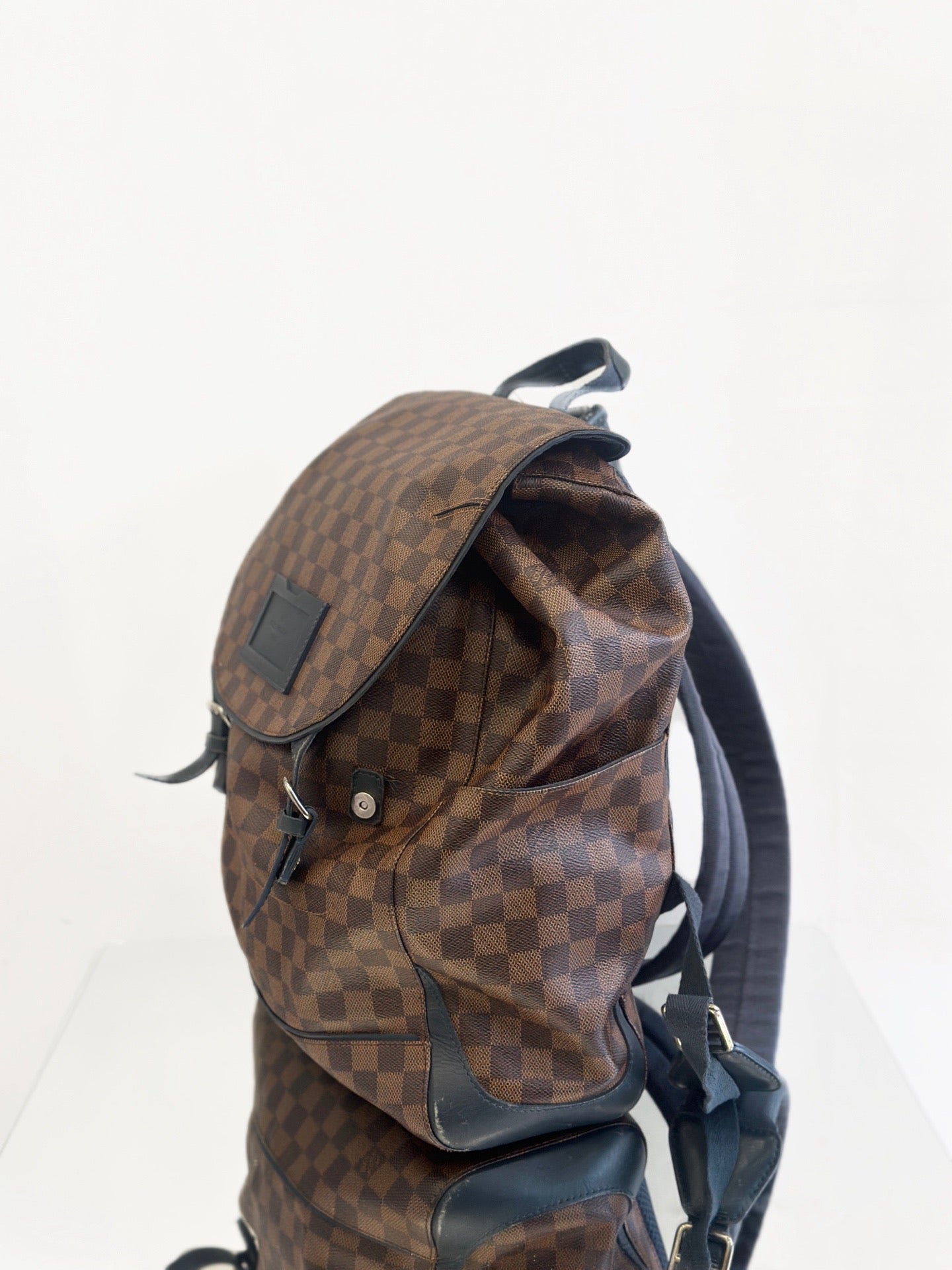 Louis Vuitton - Runner - Damier Ebene coated canvas with leather trim - Brown - (Large)