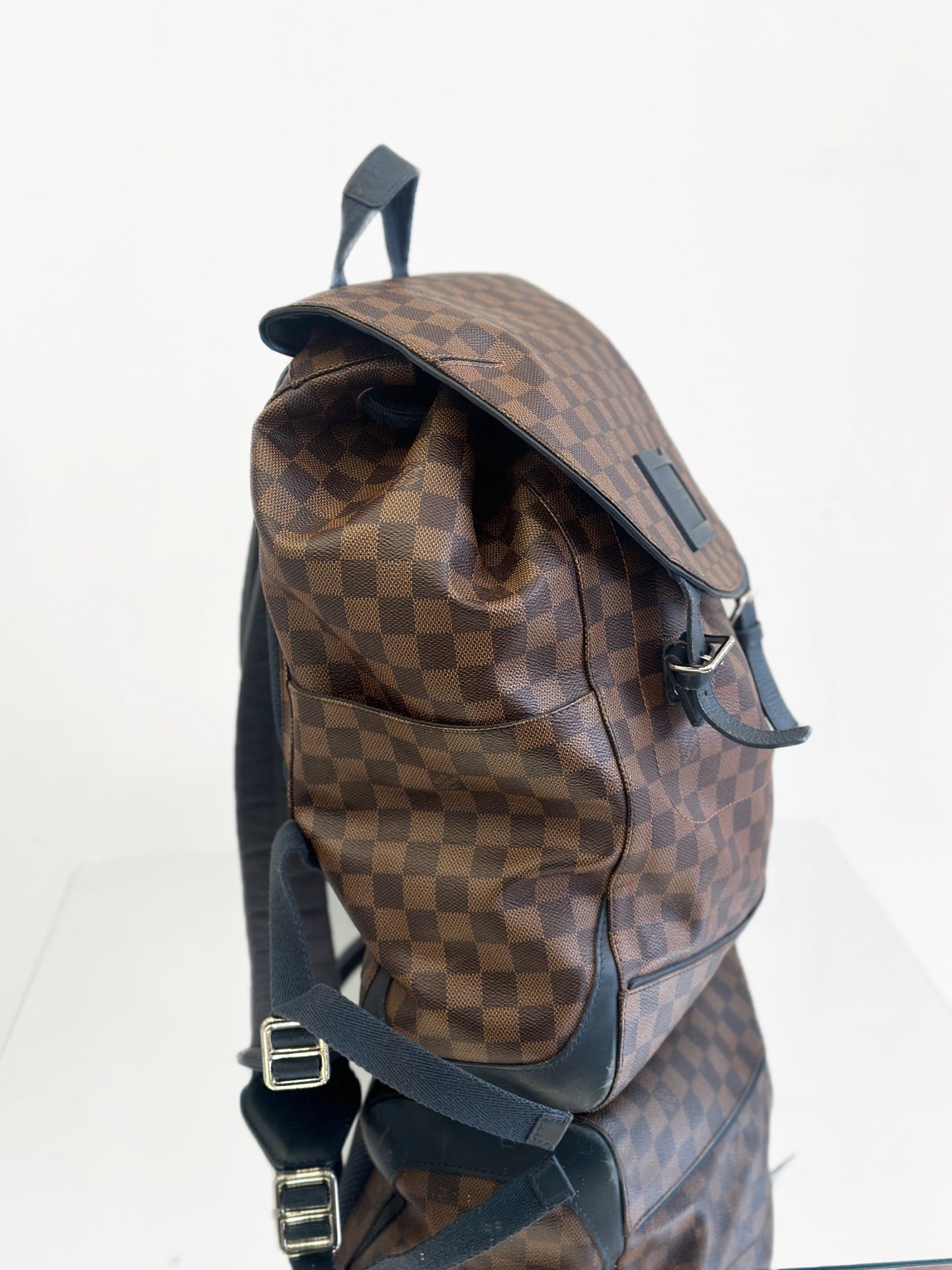 Louis Vuitton - Runner - Damier Ebene coated canvas with leather trim - Brown - (Large)