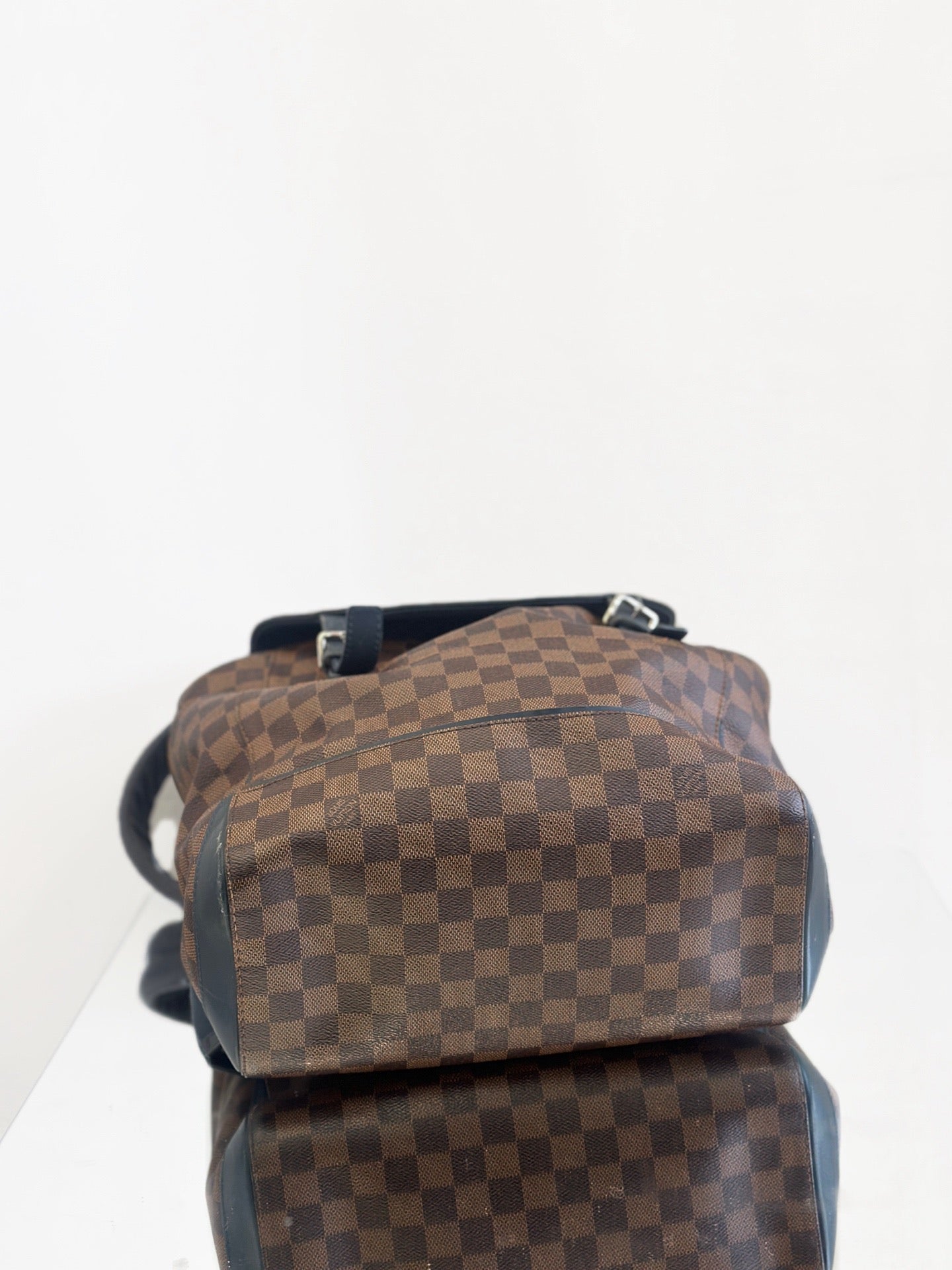 Louis Vuitton - Runner - Damier Ebene coated canvas with leather trim - Brown - (Large)