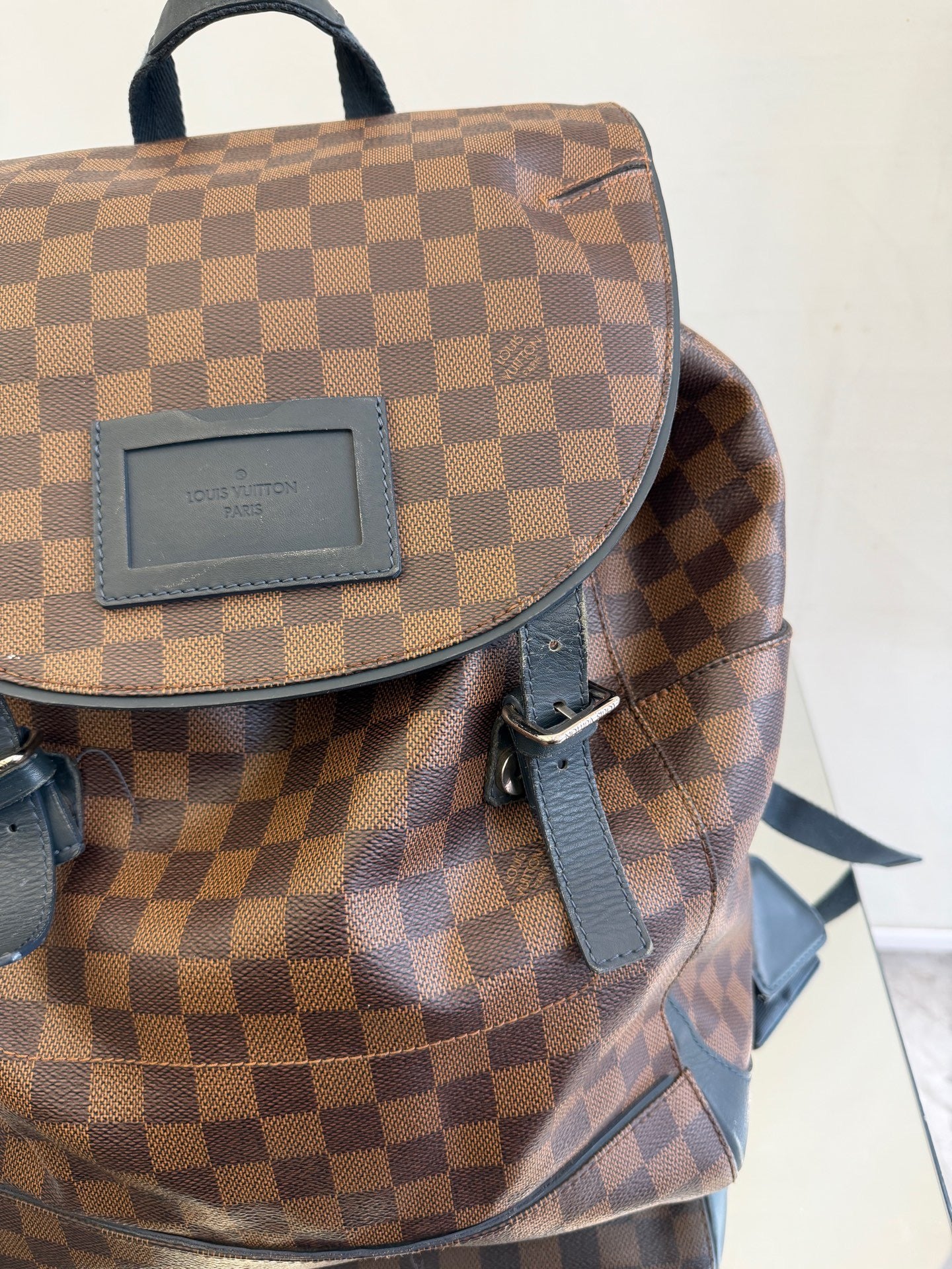 Louis Vuitton - Runner - Damier Ebene coated canvas with leather trim - Brown - (Large)