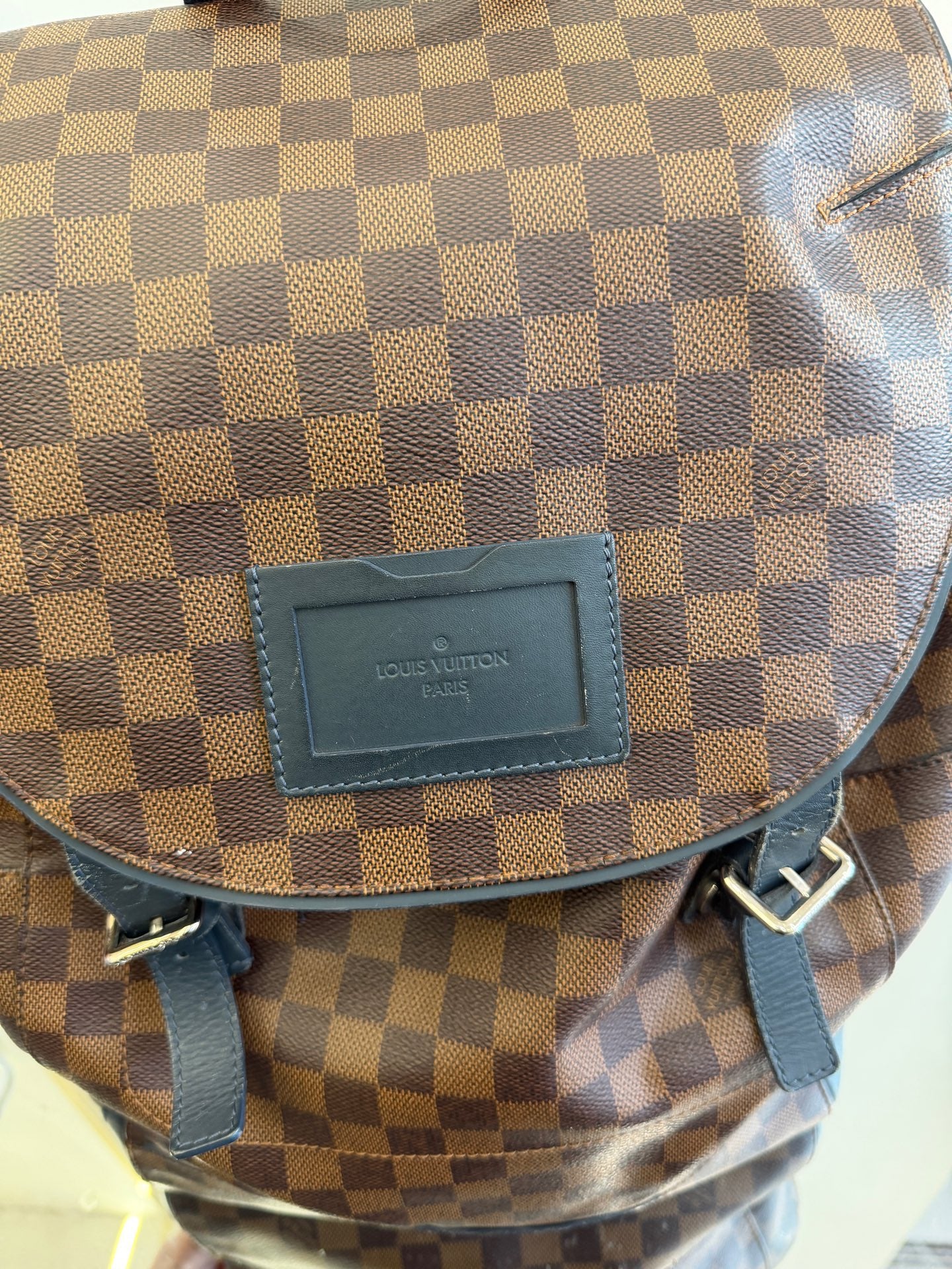 Louis Vuitton - Runner - Damier Ebene coated canvas with leather trim - Brown - (Large)