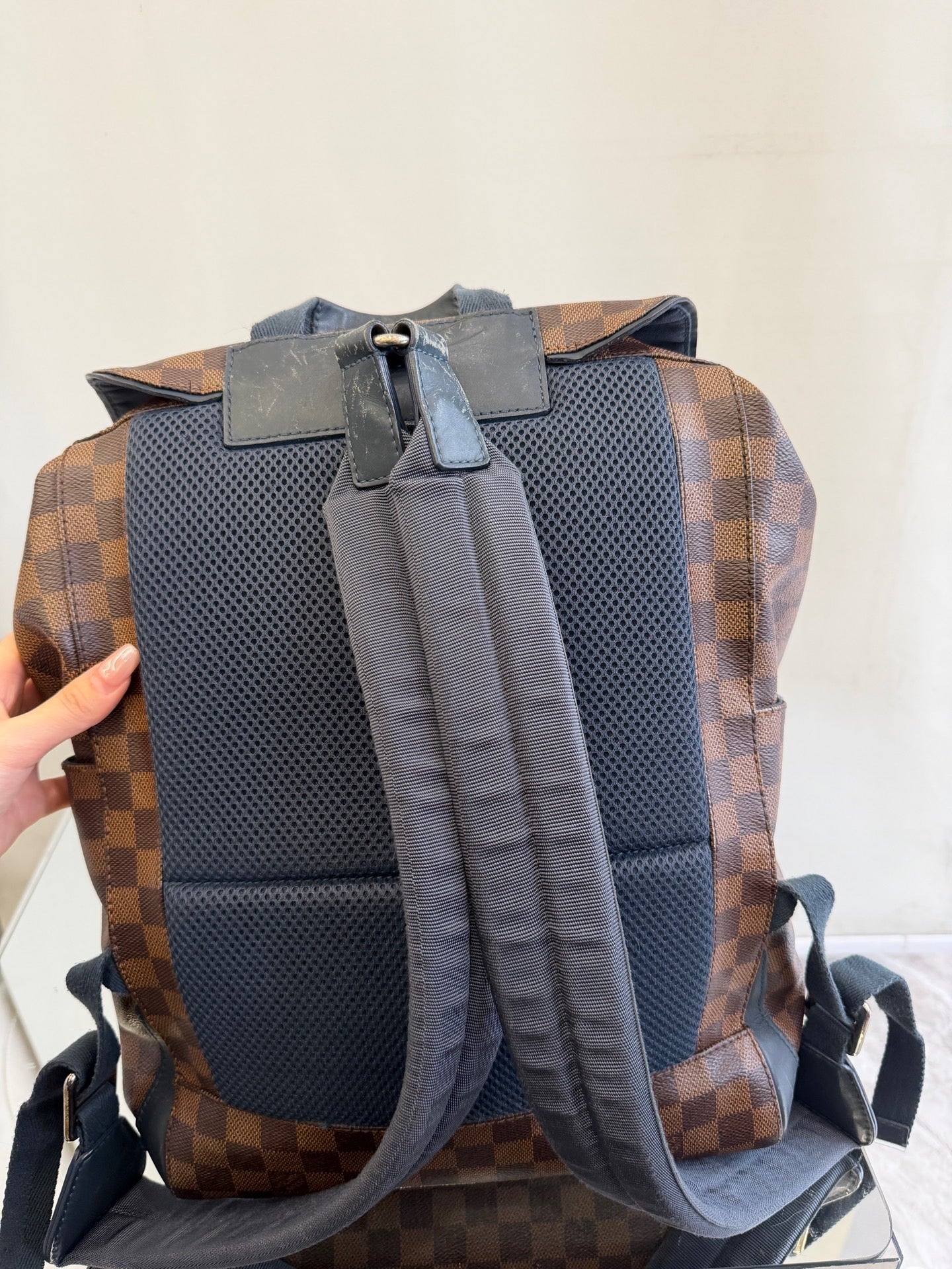 Louis Vuitton - Runner - Damier Ebene coated canvas with leather trim - Brown - (Large)