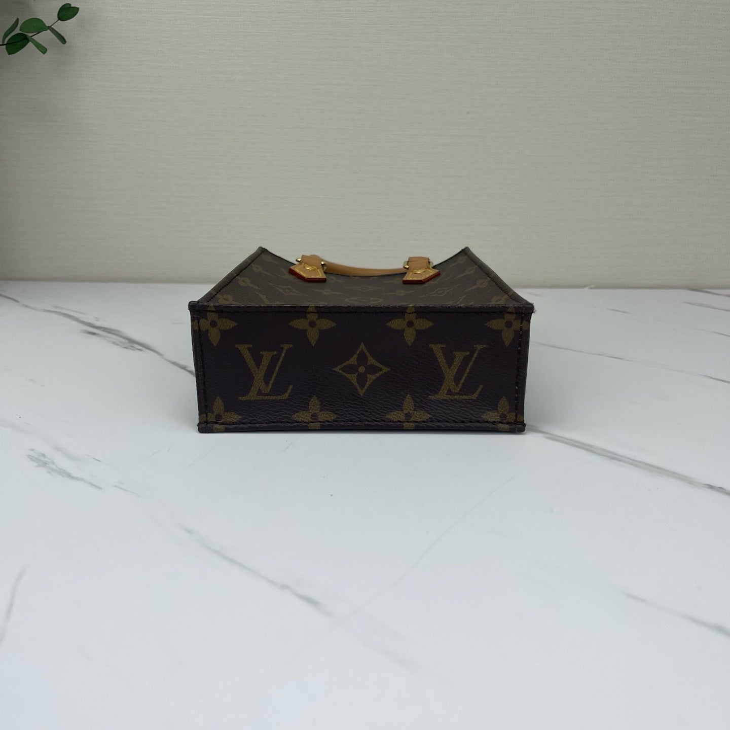 Louis Vuitton - Sac Plat BB - Leather - Brown - (mini)
