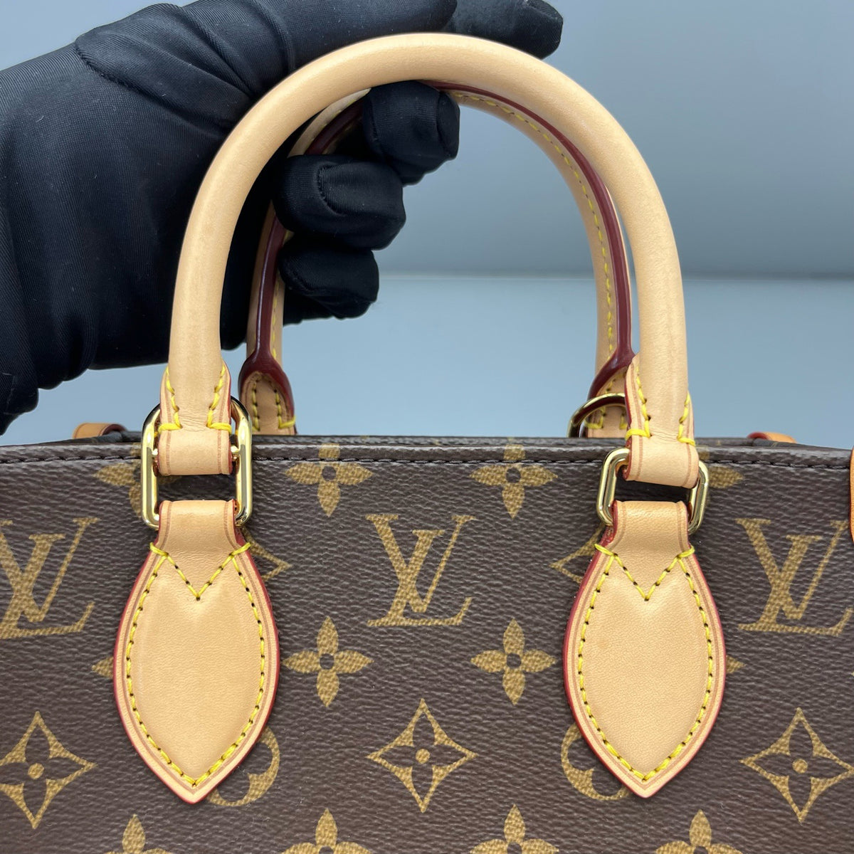 Louis Vuitton - Sac Plat BB - Leather - Brown - (mini)