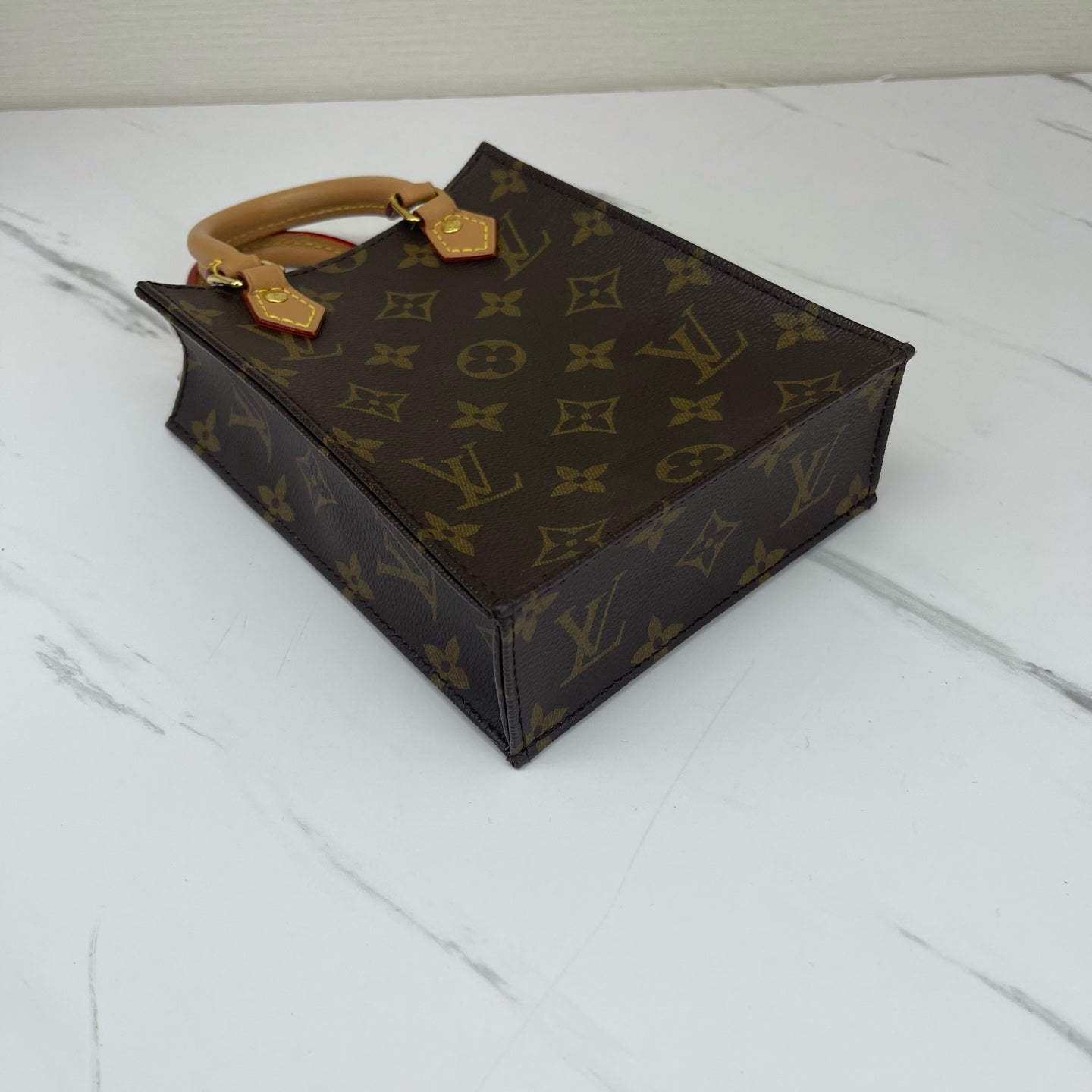 Louis Vuitton - Sac Plat BB - Leather - Brown - (mini)