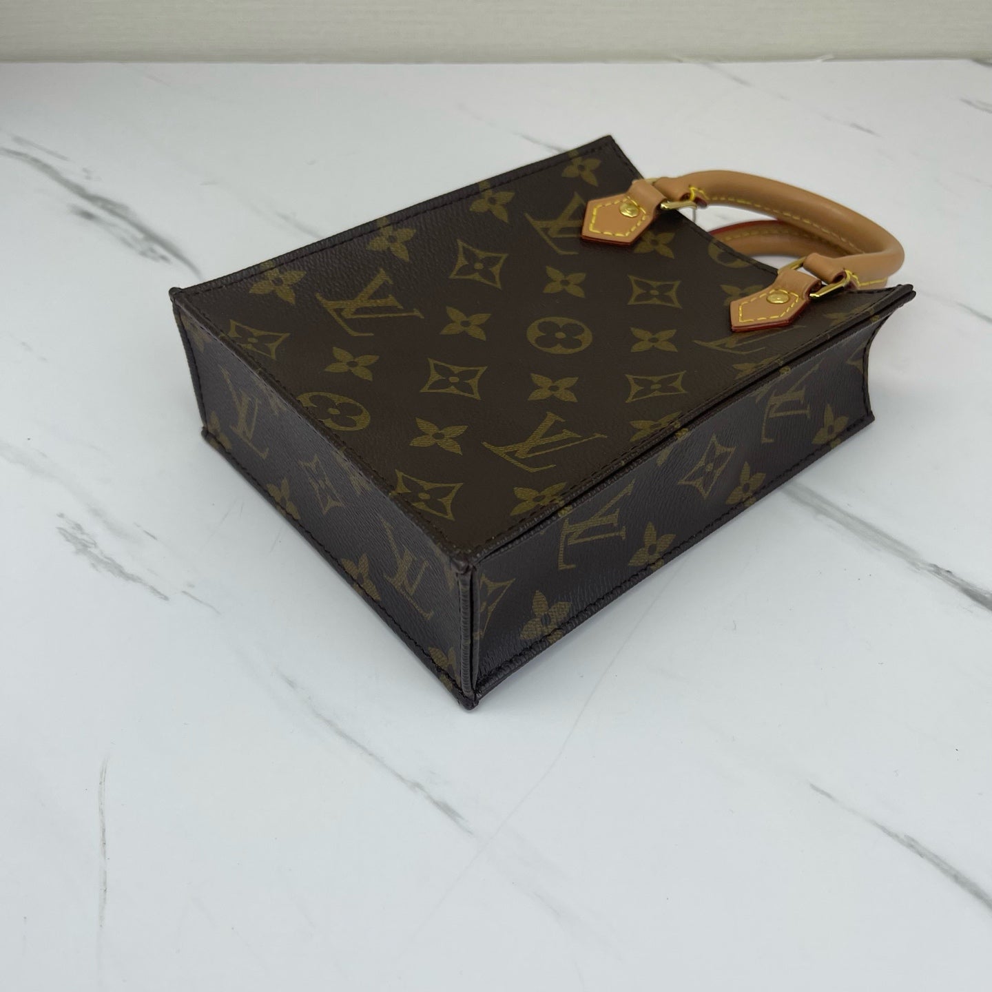 Louis Vuitton - Sac Plat BB - Leather - Brown - (mini)