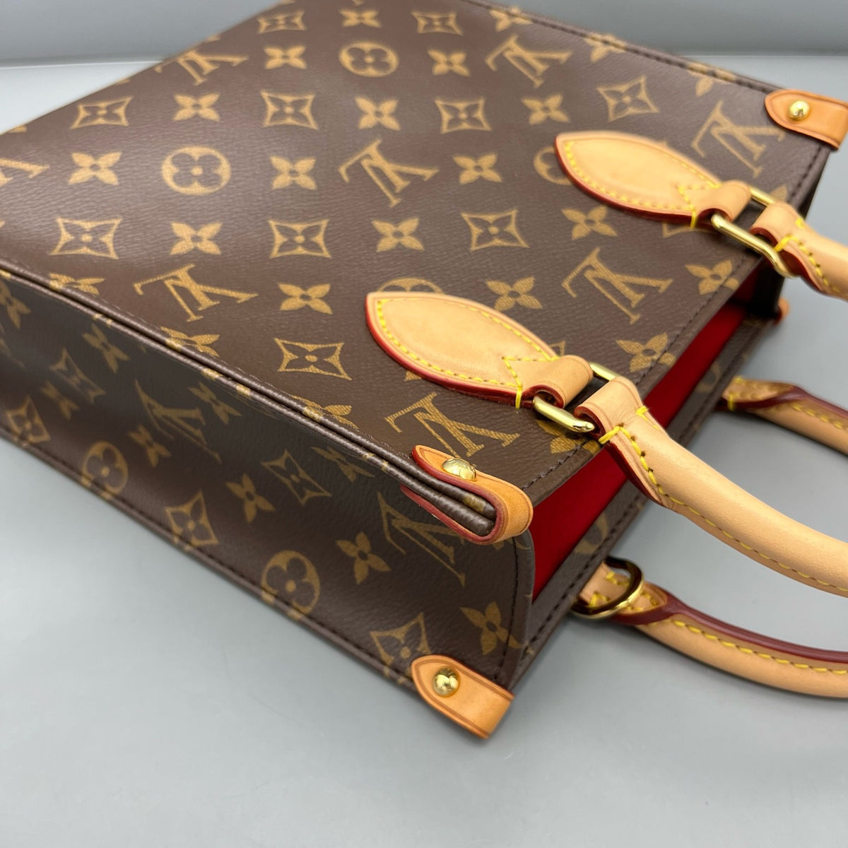 Louis Vuitton - Sac Plat BB - Leather - Brown - (mini)