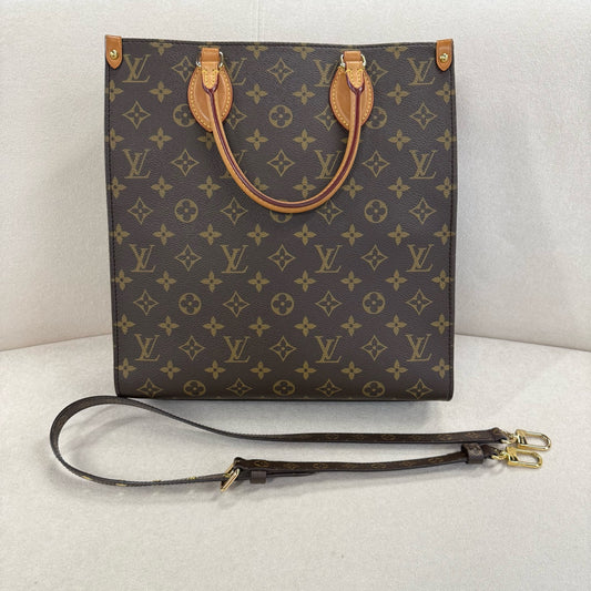 Louis Vuitton - Sac Plat - Cloth - Brown - (large)