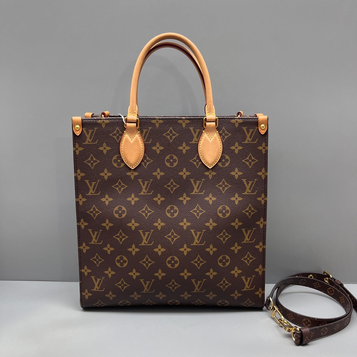 Louis Vuitton - Sac Plat - Leather - Brown - (medium)