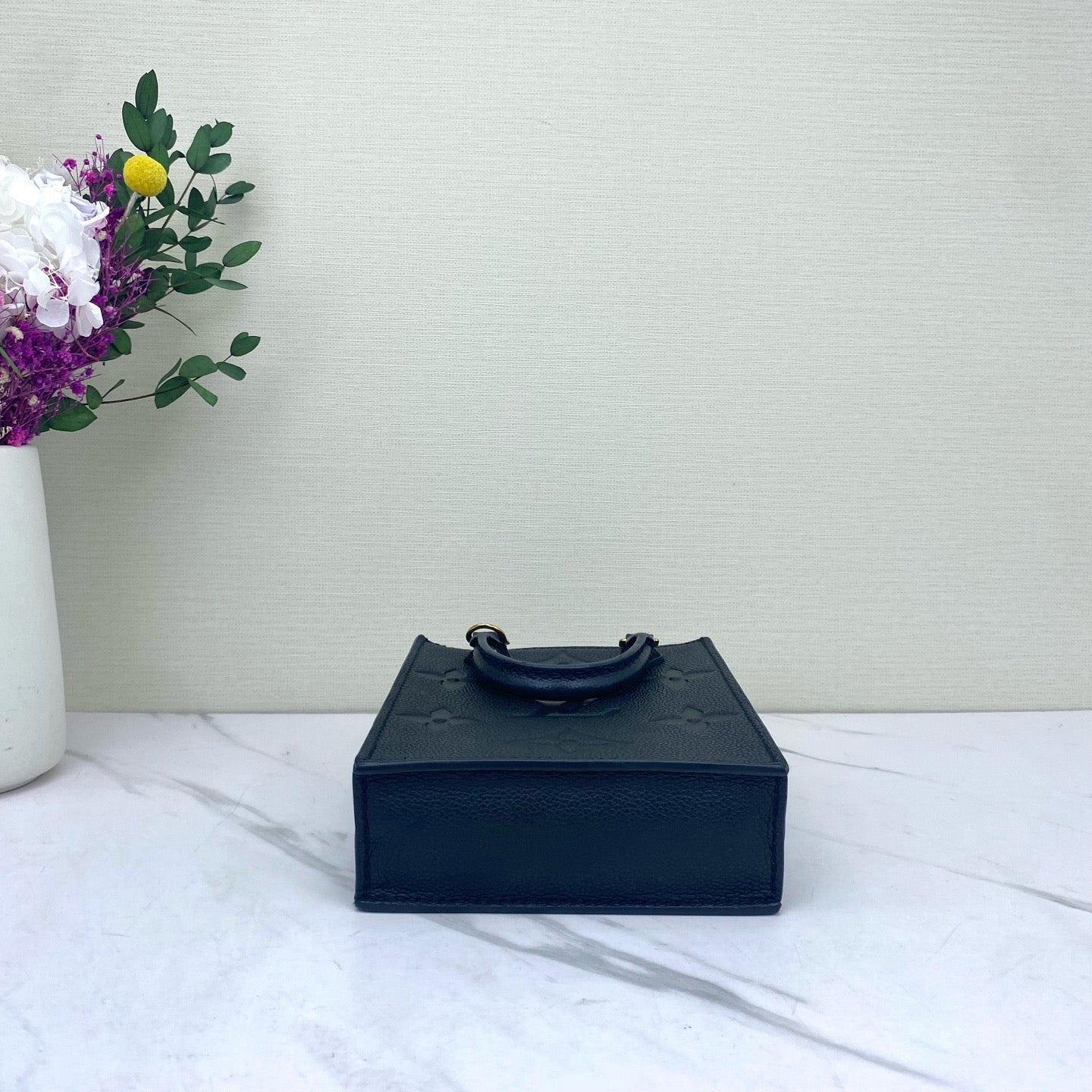 Louis Vuitton - Sac Plat Mini - Empreinte leather - Black - (mini)