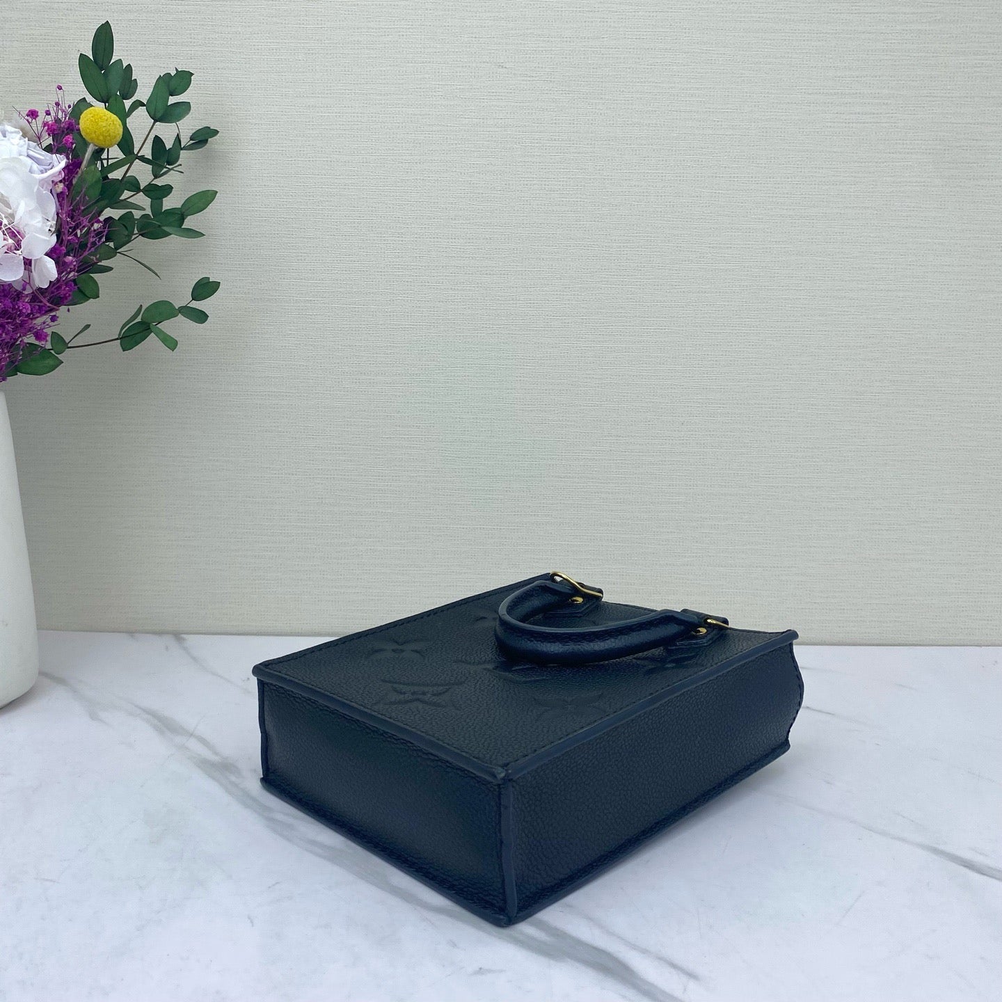 Louis Vuitton - Sac Plat Mini - Empreinte leather - Black - (mini)