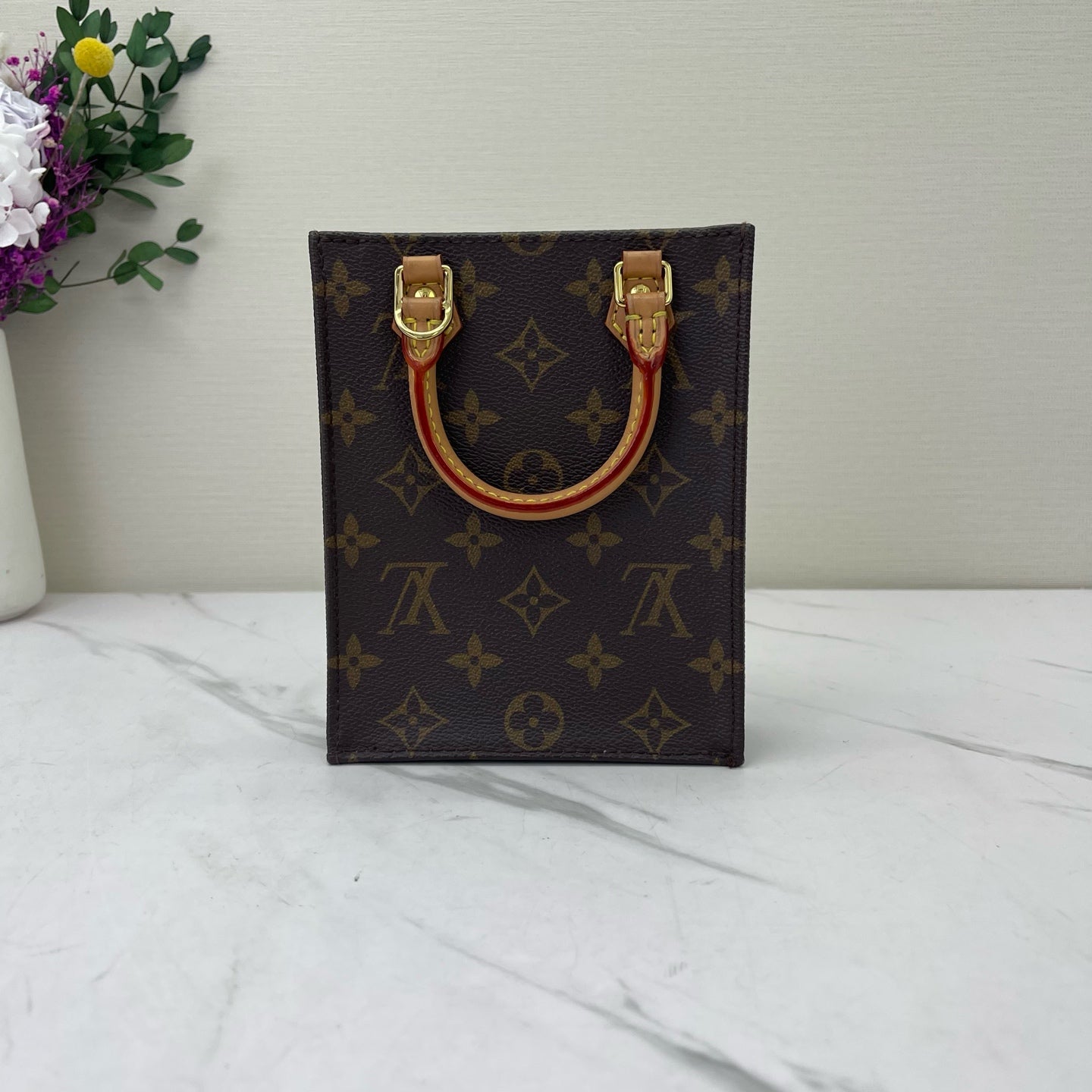 Louis Vuitton - Sac Plat - Synthetic - Brown - (mini)