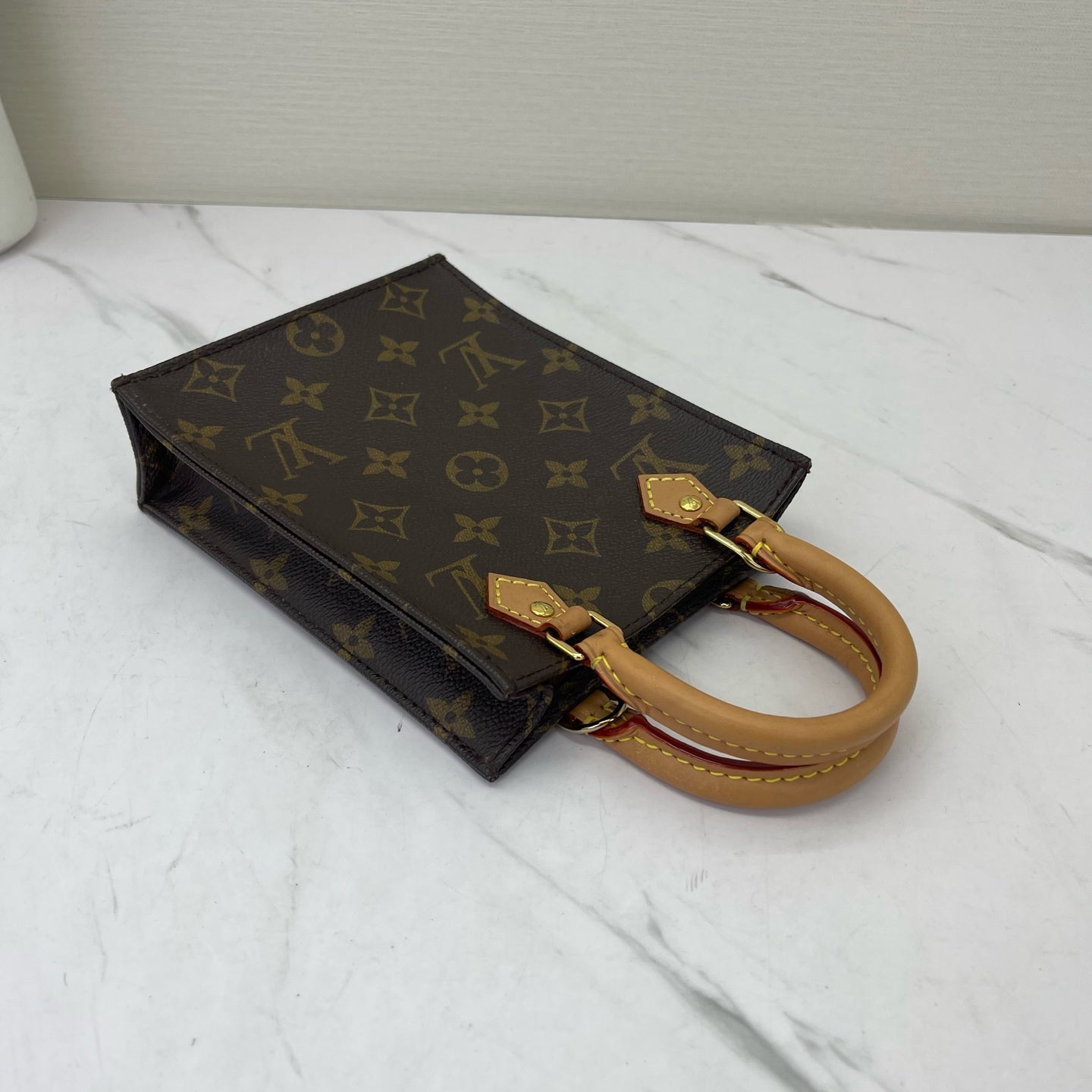 Louis Vuitton - Sac Plat - Synthetic - Brown - (mini)