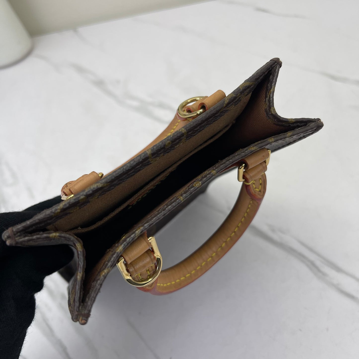 Louis Vuitton - Sac Plat - Synthetic - Brown - (mini)