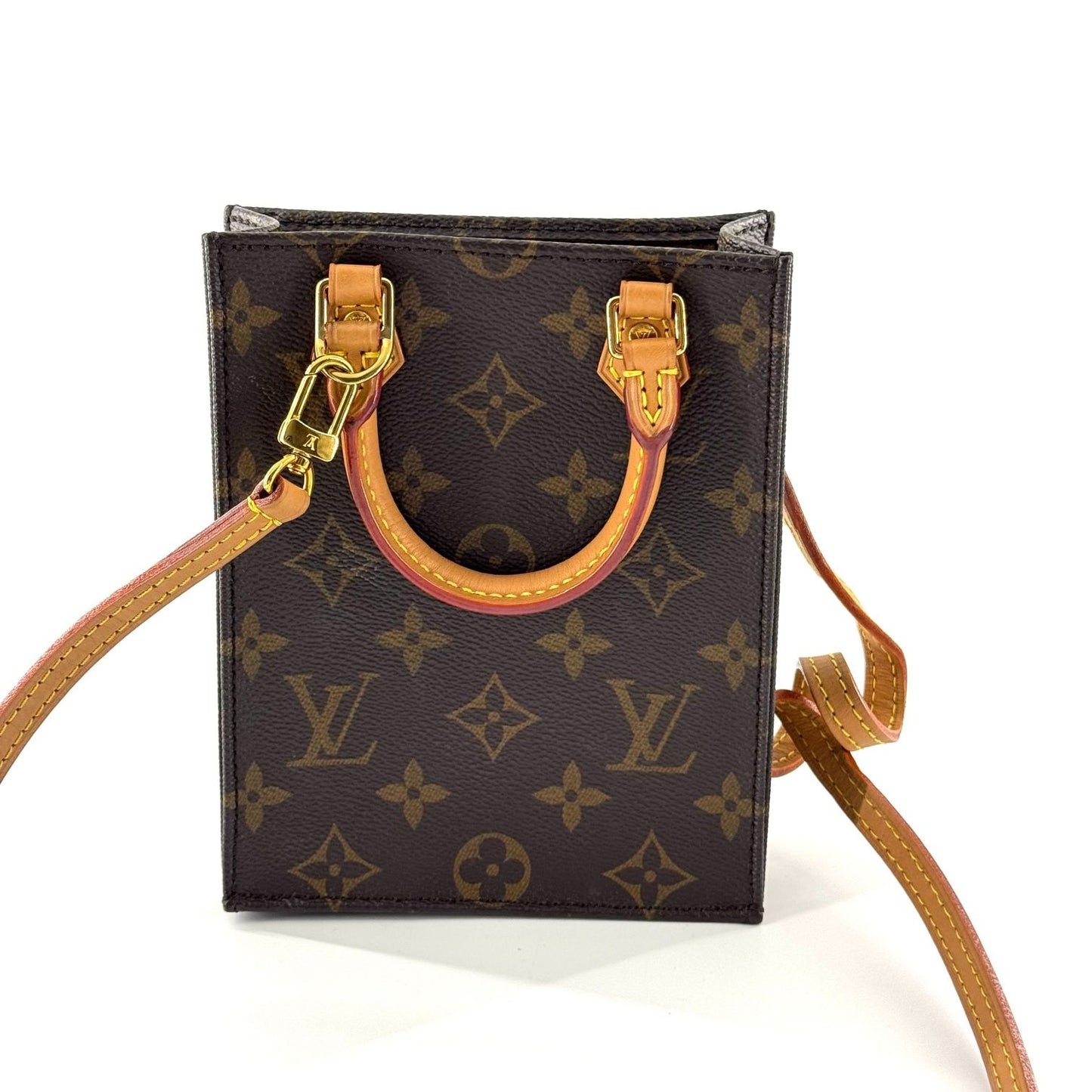 Louis Vuitton - Sac Plat XS - Synthetic - Brown - (mini)