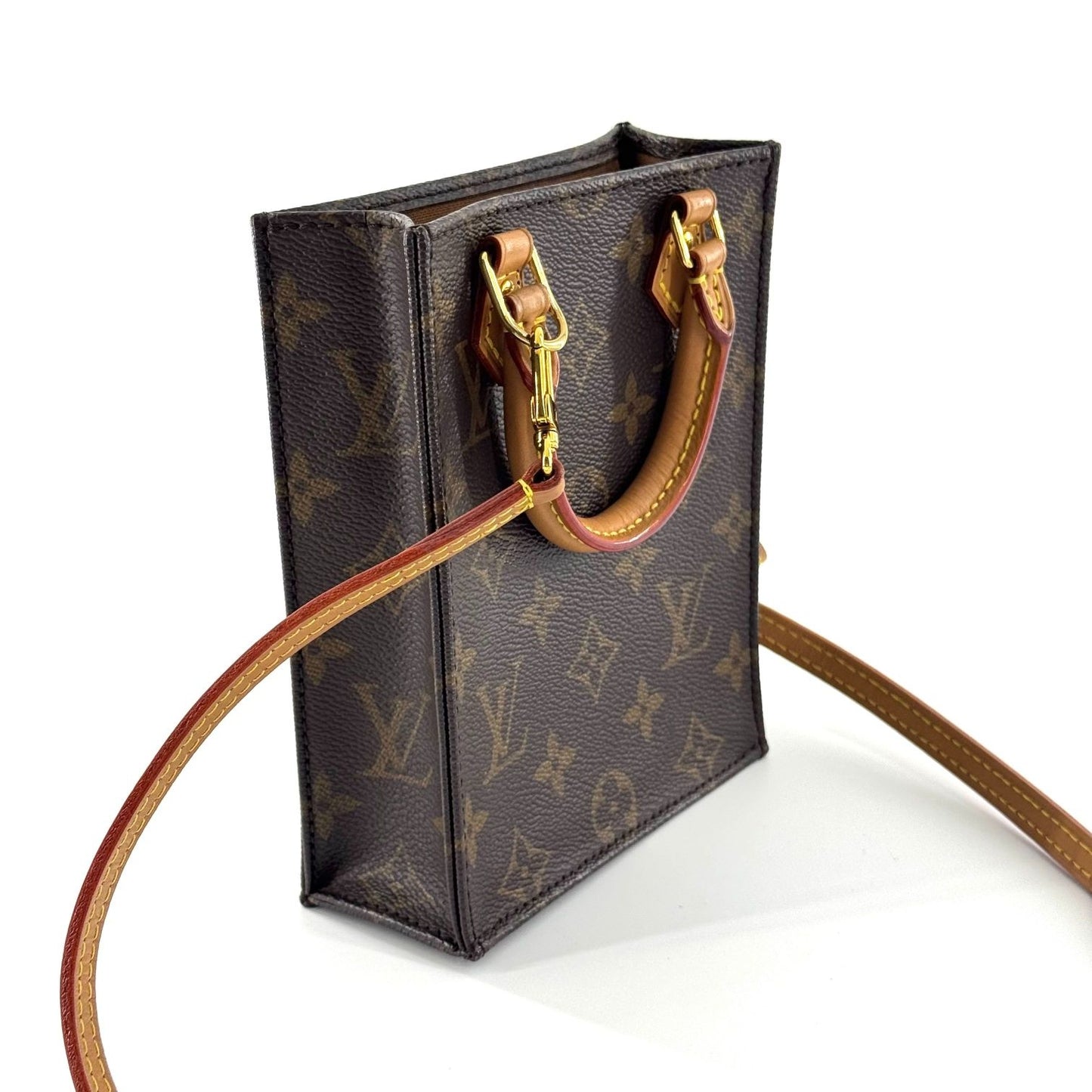 Louis Vuitton - Sac Plat XS - Synthetic - Brown - (mini)