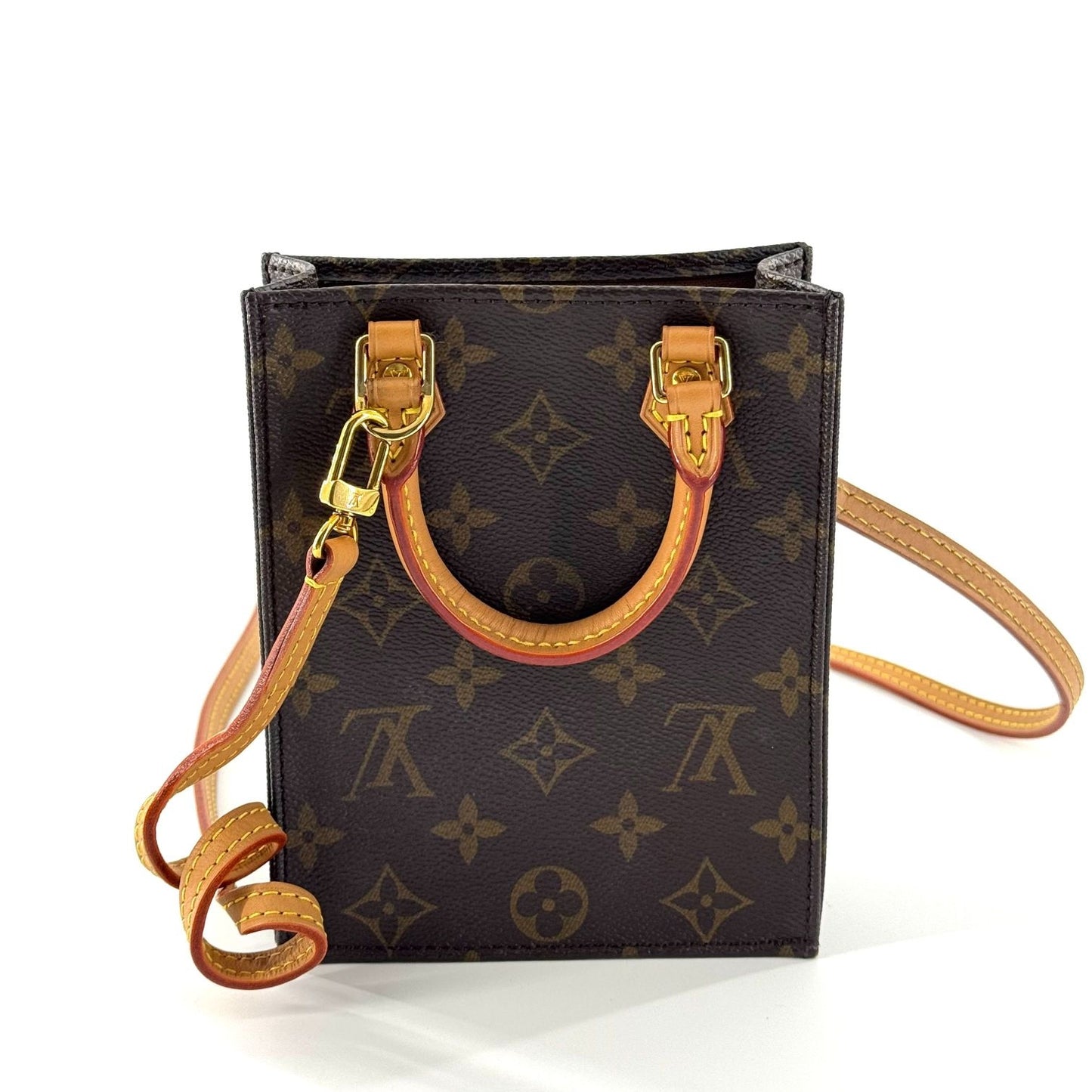 Louis Vuitton - Sac Plat XS - Synthetic - Brown - (mini)
