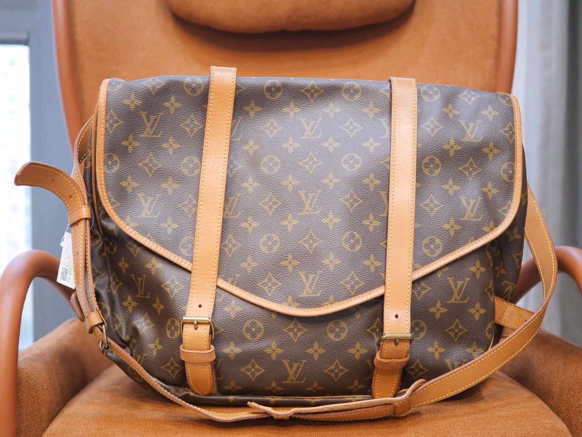 Louis Vuitton - Saint Cloud MM - Leather - Brown - (Large)