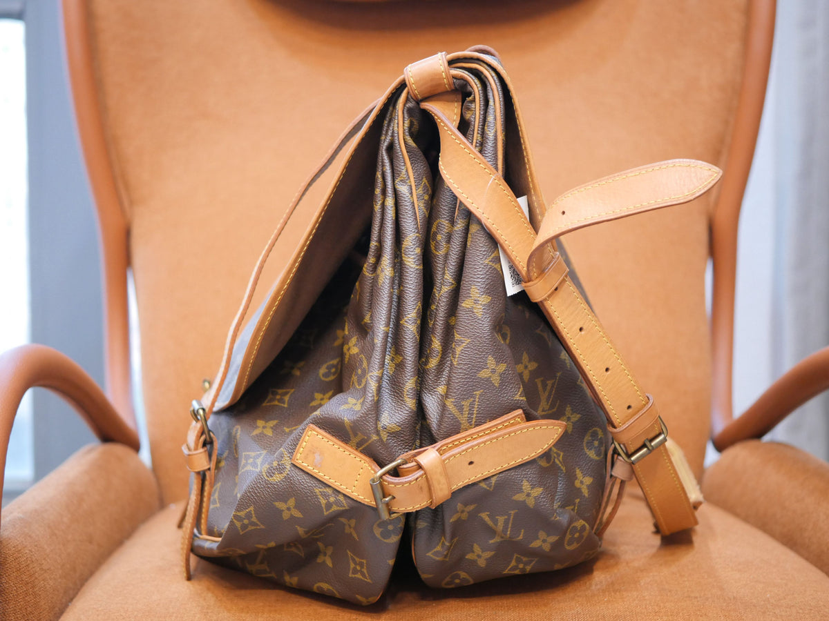 Louis Vuitton - Saint Cloud MM - Leather - Brown - (Large)