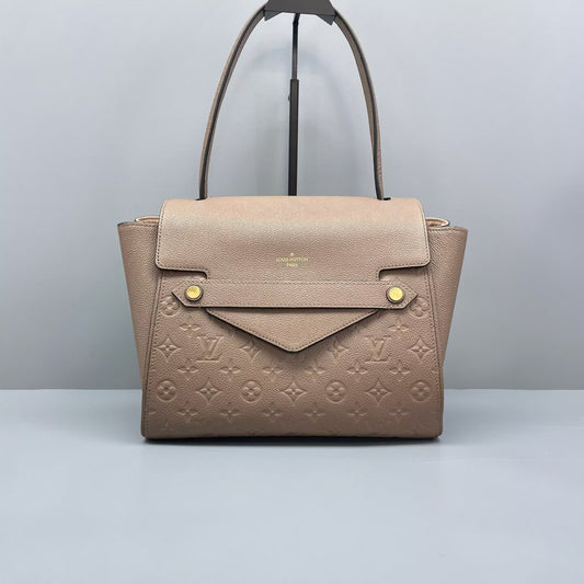 Louis Vuitton - Saint-Germain - Monogram Empreinte leather - Grey-brown - (Medium)