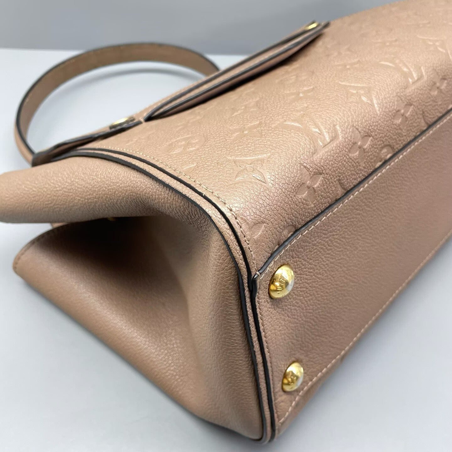 Louis Vuitton - Saint-Germain - Monogram Empreinte leather - Grey-brown - (Medium)
