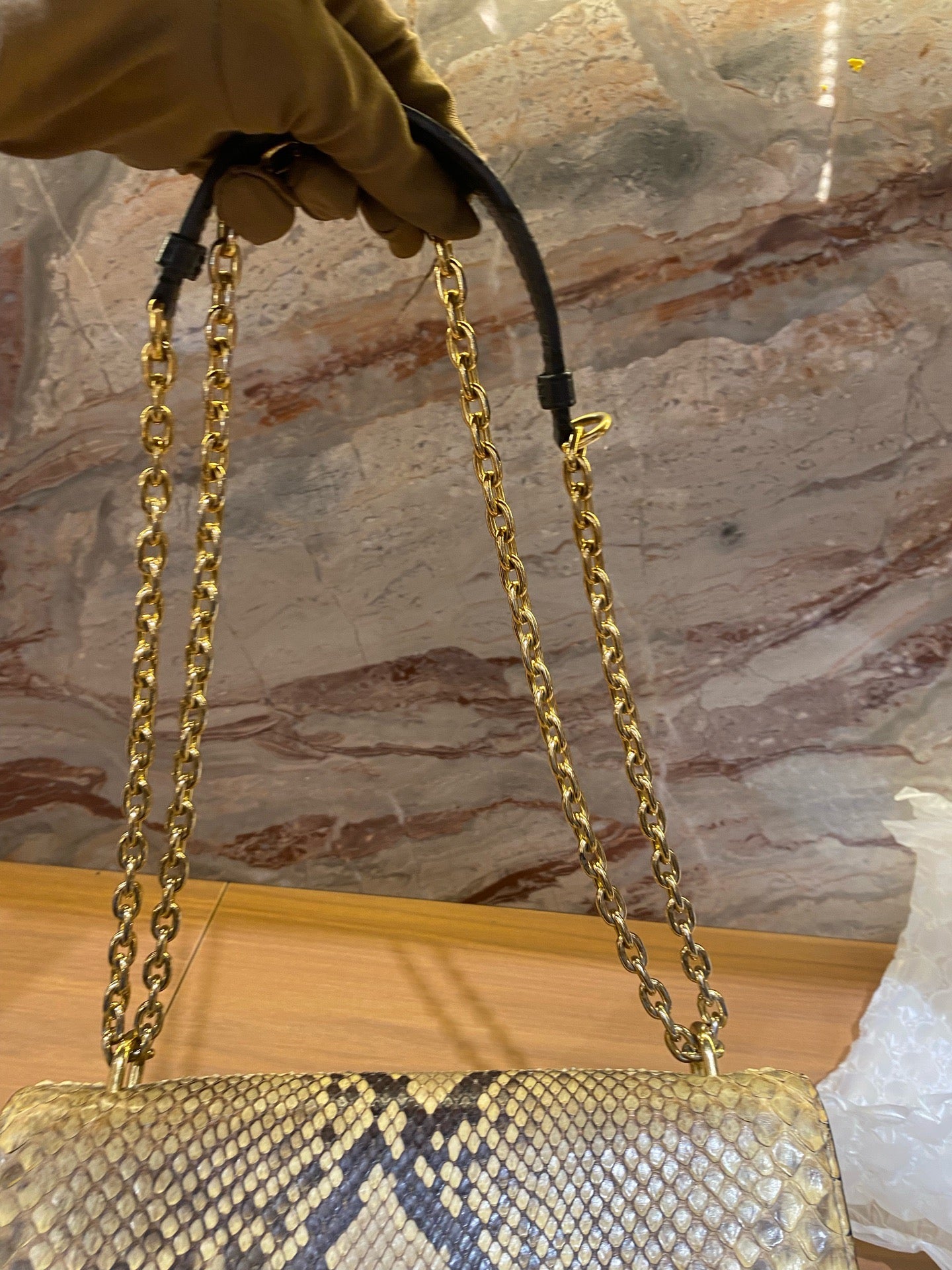Louis Vuitton - Saint Placide - Exotic leathers - Python - Brown - (mini)