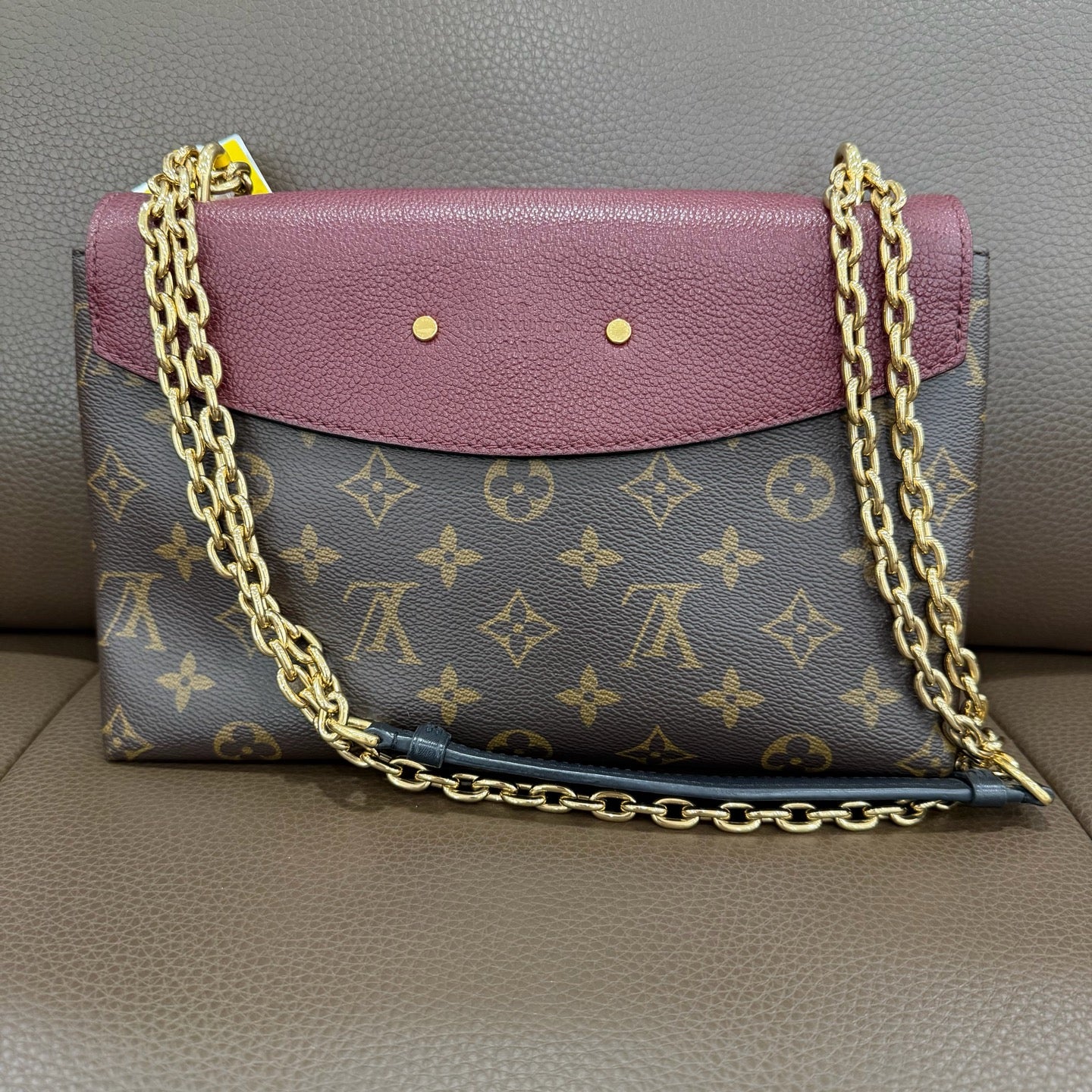 Louis Vuitton - Saint Placide - Leather - Brown - (small)