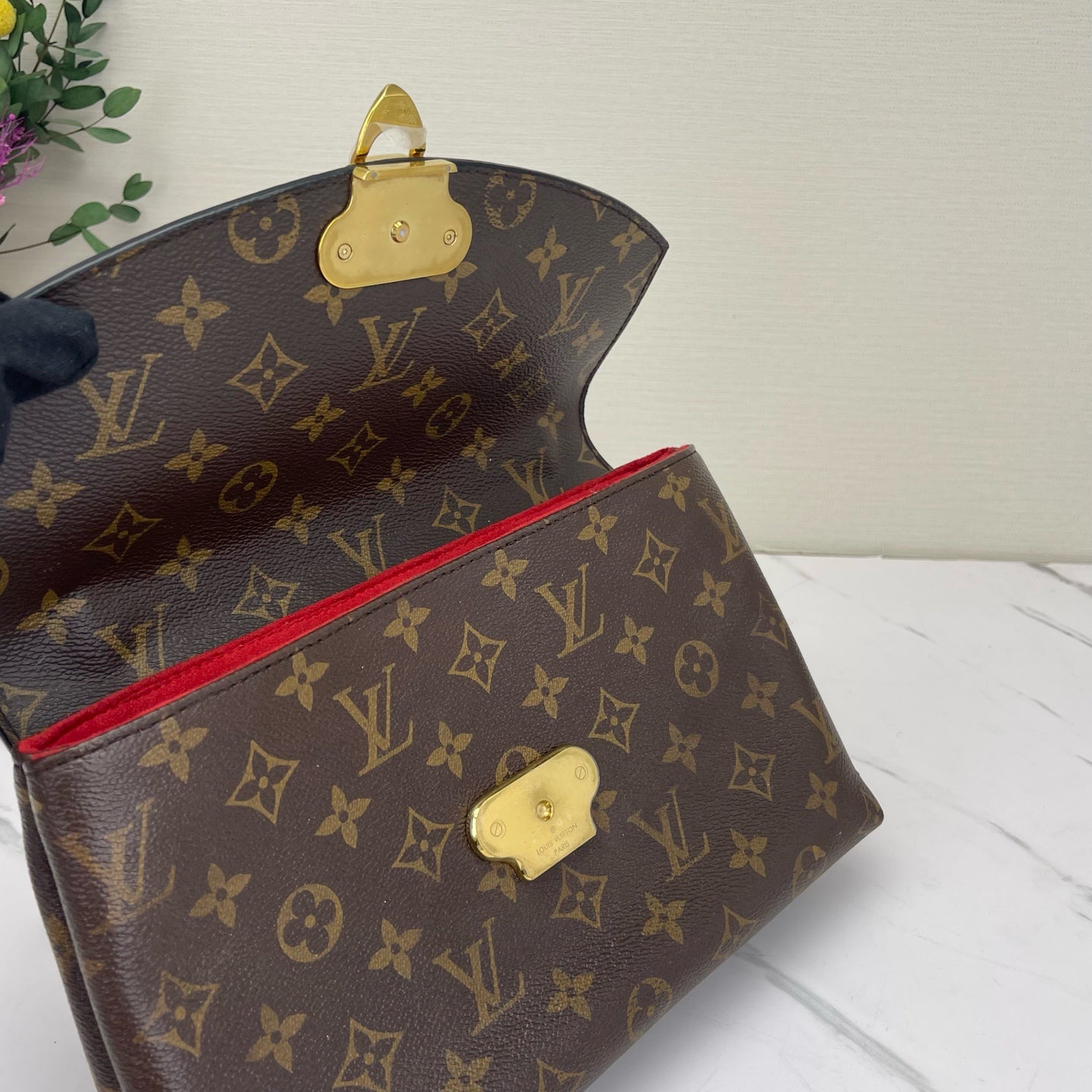 Louis Vuitton - Saint Placide - Leather - Red - (small)
