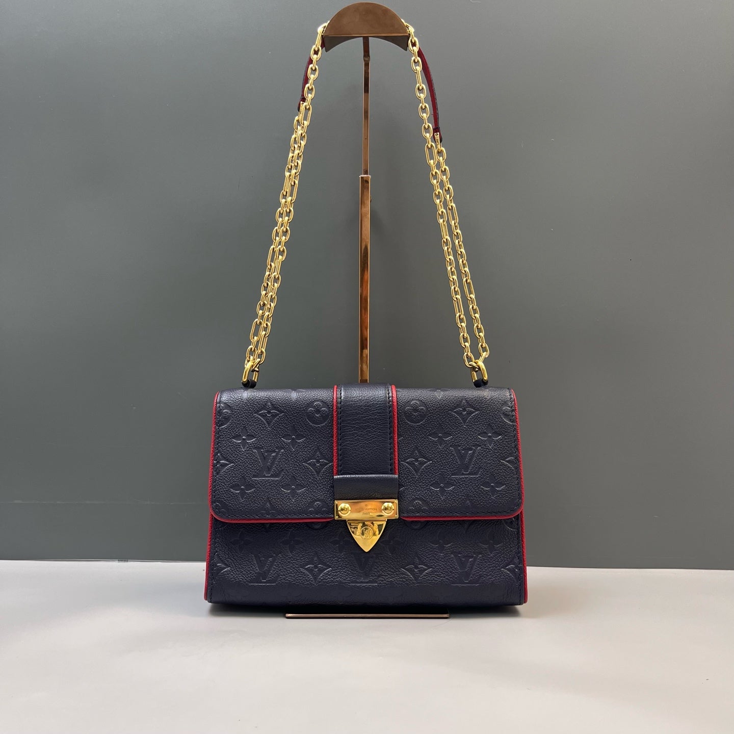 Louis Vuitton - Saint Sulpice - Leather - Navy - (medium)