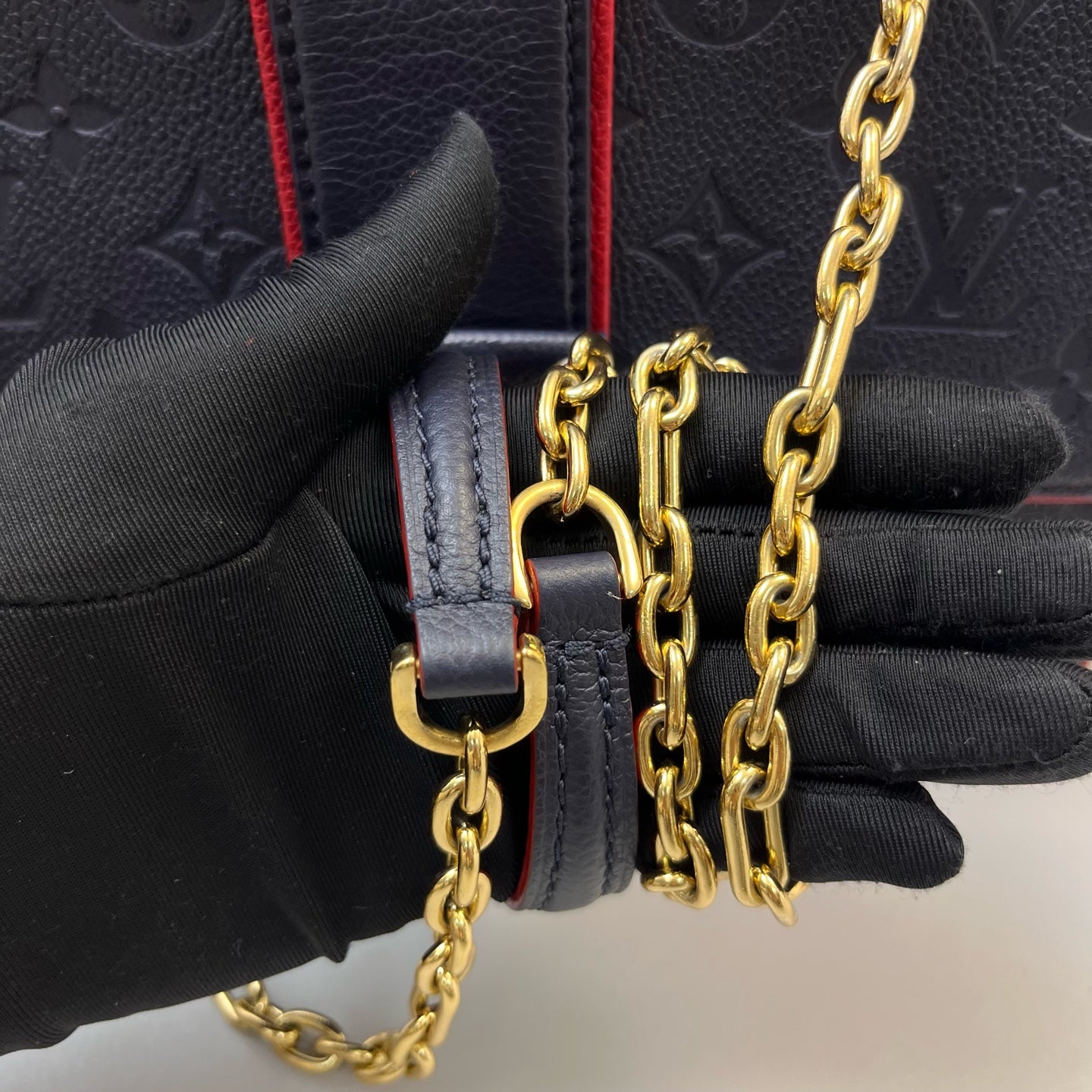 Louis Vuitton - Saint Sulpice - Leather - Navy - (medium)