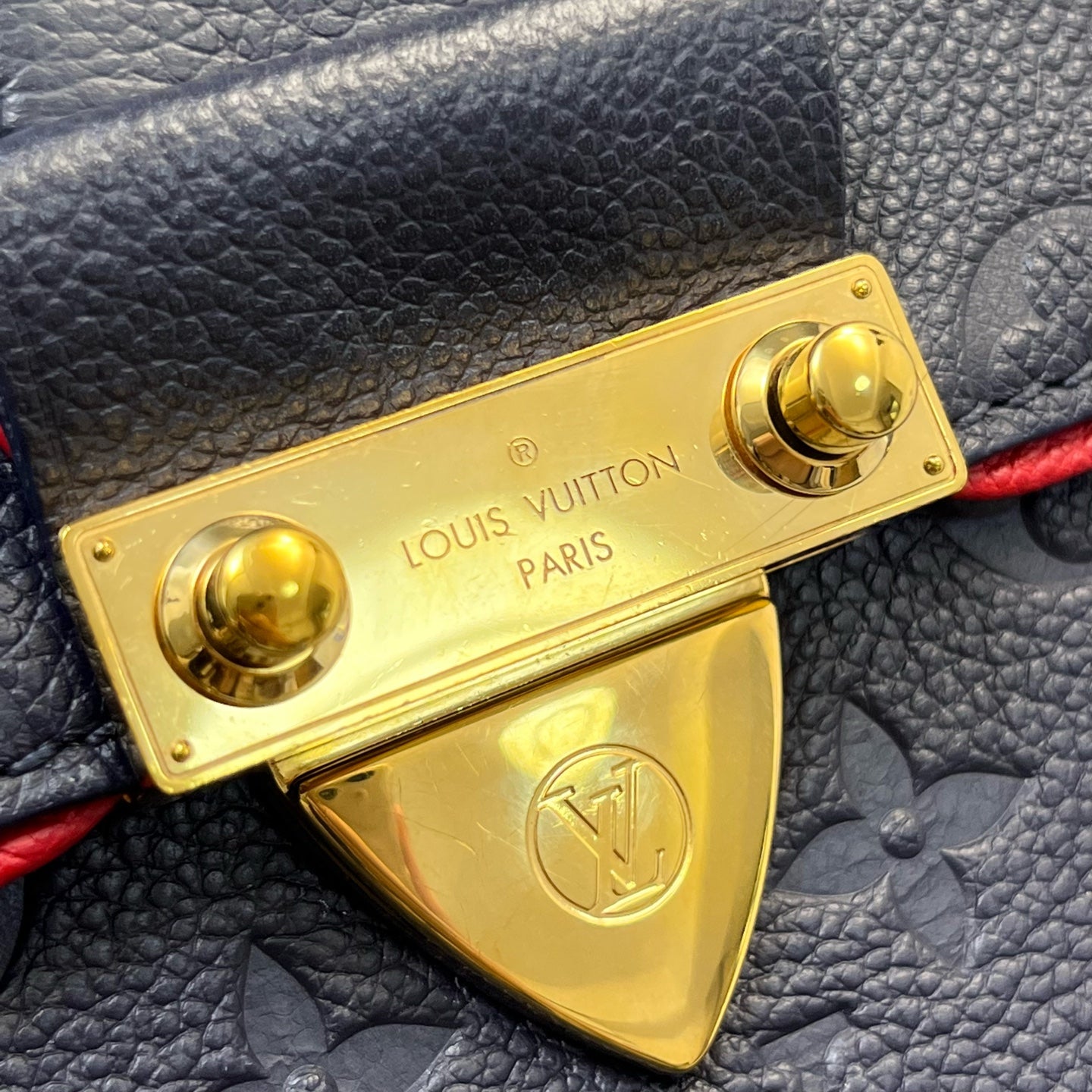 Louis Vuitton - Saint Sulpice - Leather - Navy - (medium)