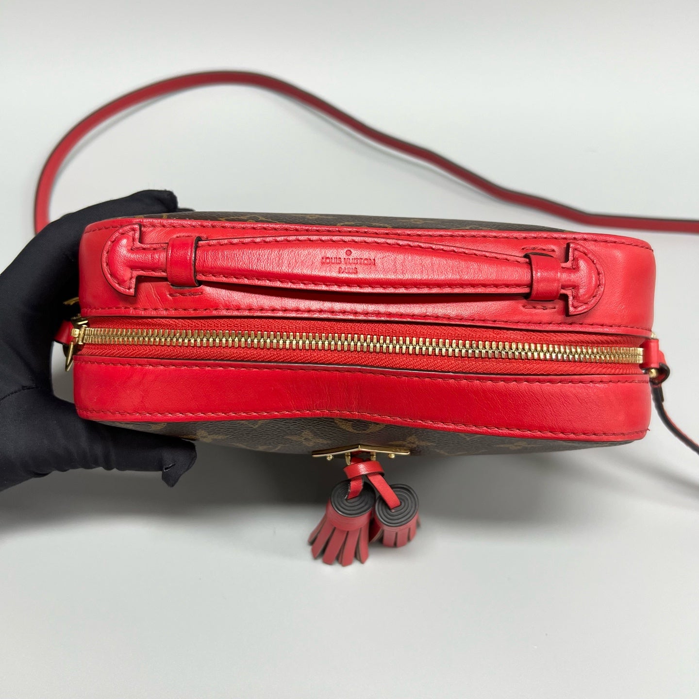 Louis Vuitton - Saintonge - Leather - Red - (mini)