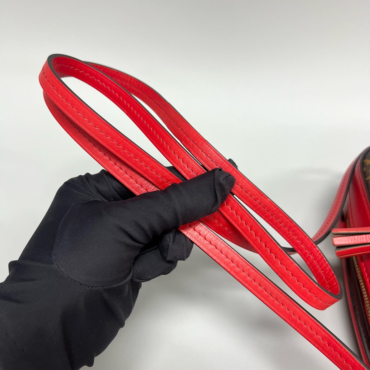 Louis Vuitton - Saintonge - Leather - Red - (mini)