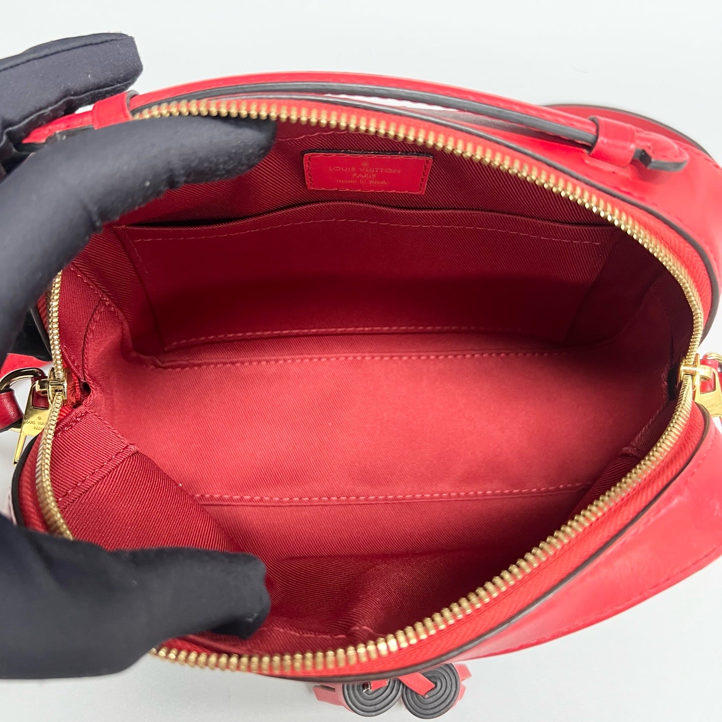 Louis Vuitton - Saintonge - Leather - Red - (mini)