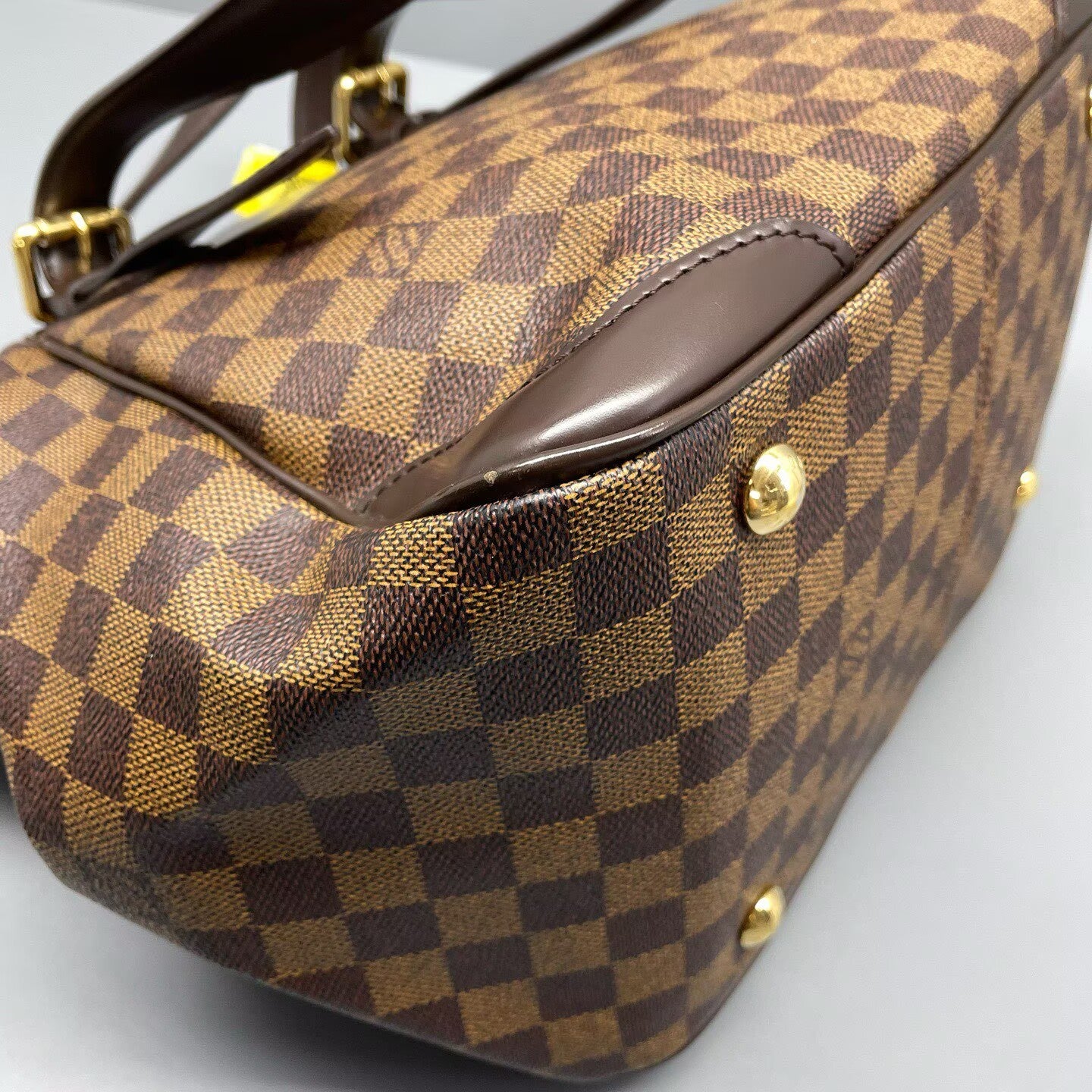 Louis Vuitton - Saleya - Damier Ebene coated canvas with leather trim - Brown - (medium)