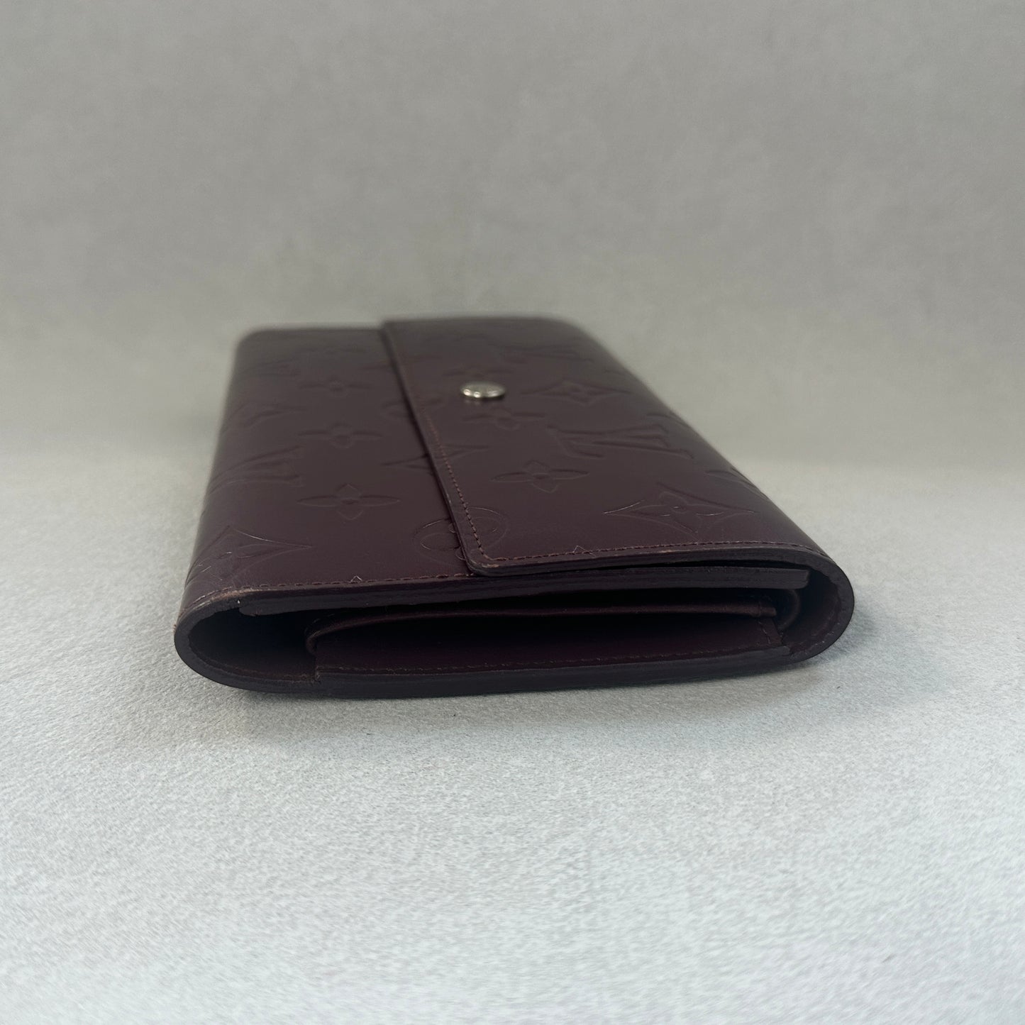 Louis Vuitton - Sarah Wallet - Patent leather - Burgundy - (Other)