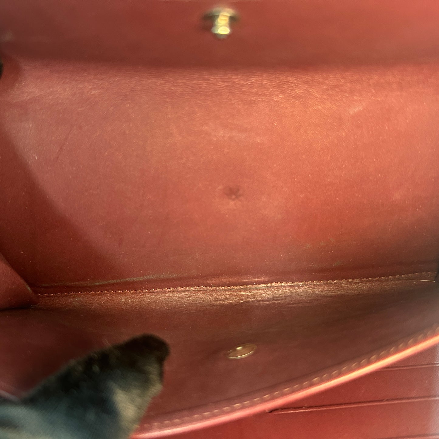 Louis Vuitton - Sarah Wallet - Patent leather - Burgundy - (Other)