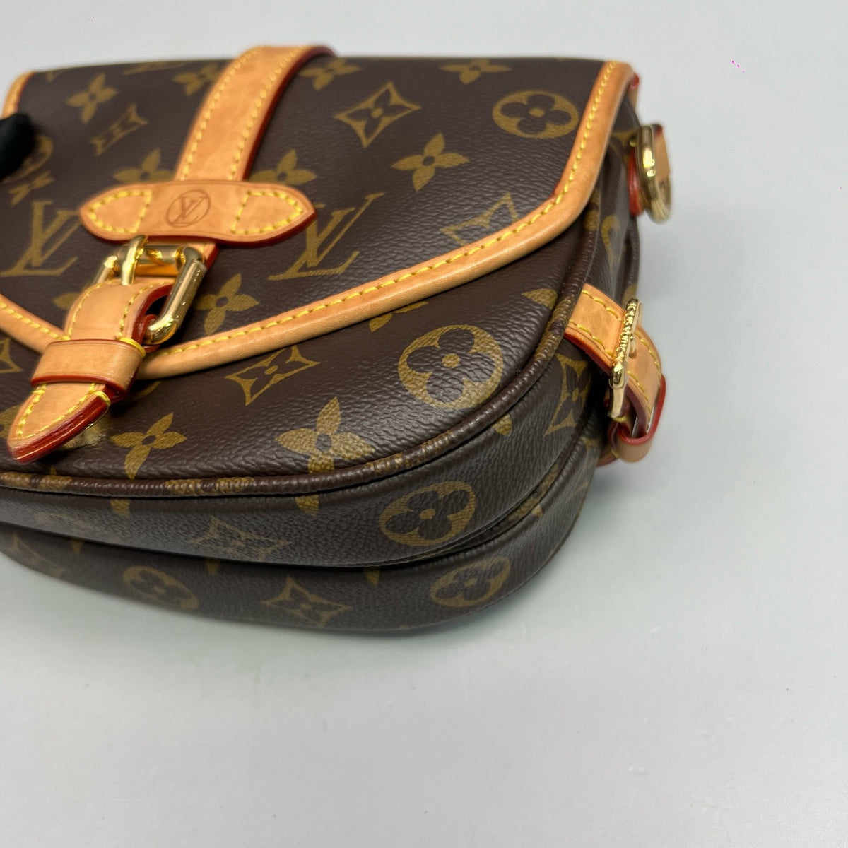 Louis Vuitton - Saumur BB - Cloth - Brown - (small)