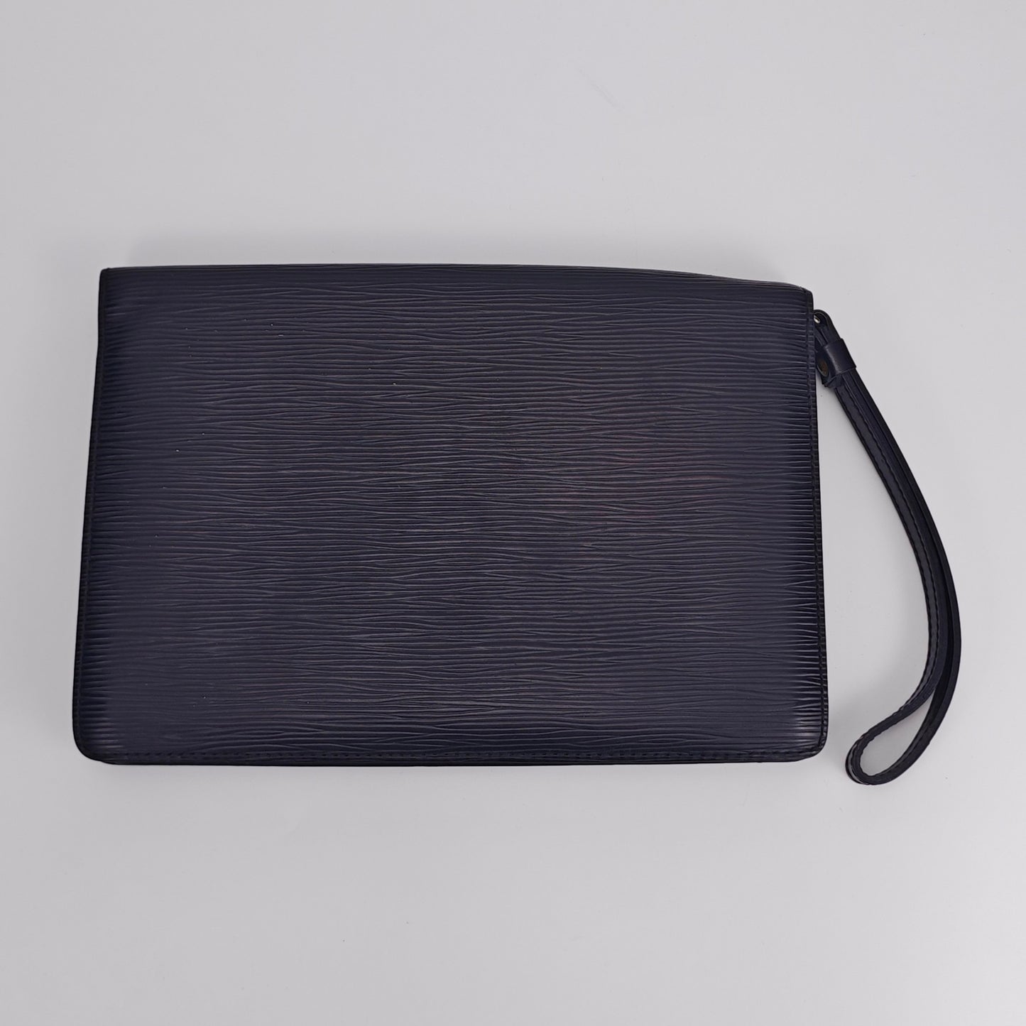 Louis Vuitton - Sellier Monceau - Leather - Navy - (medium)