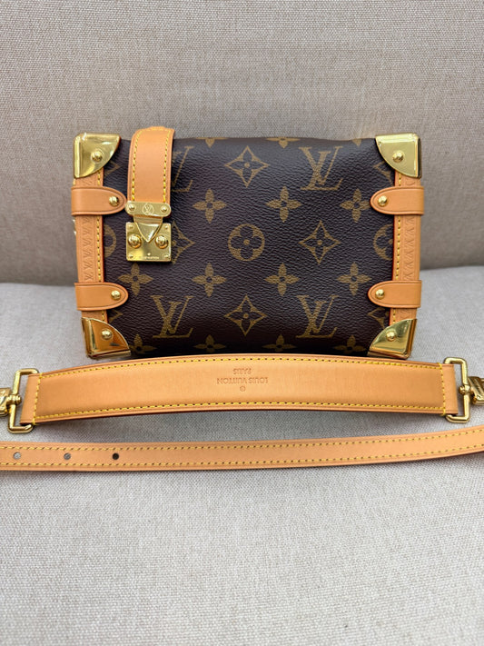 Louis Vuitton - Side Trunk - Leather - Brown - (Small)