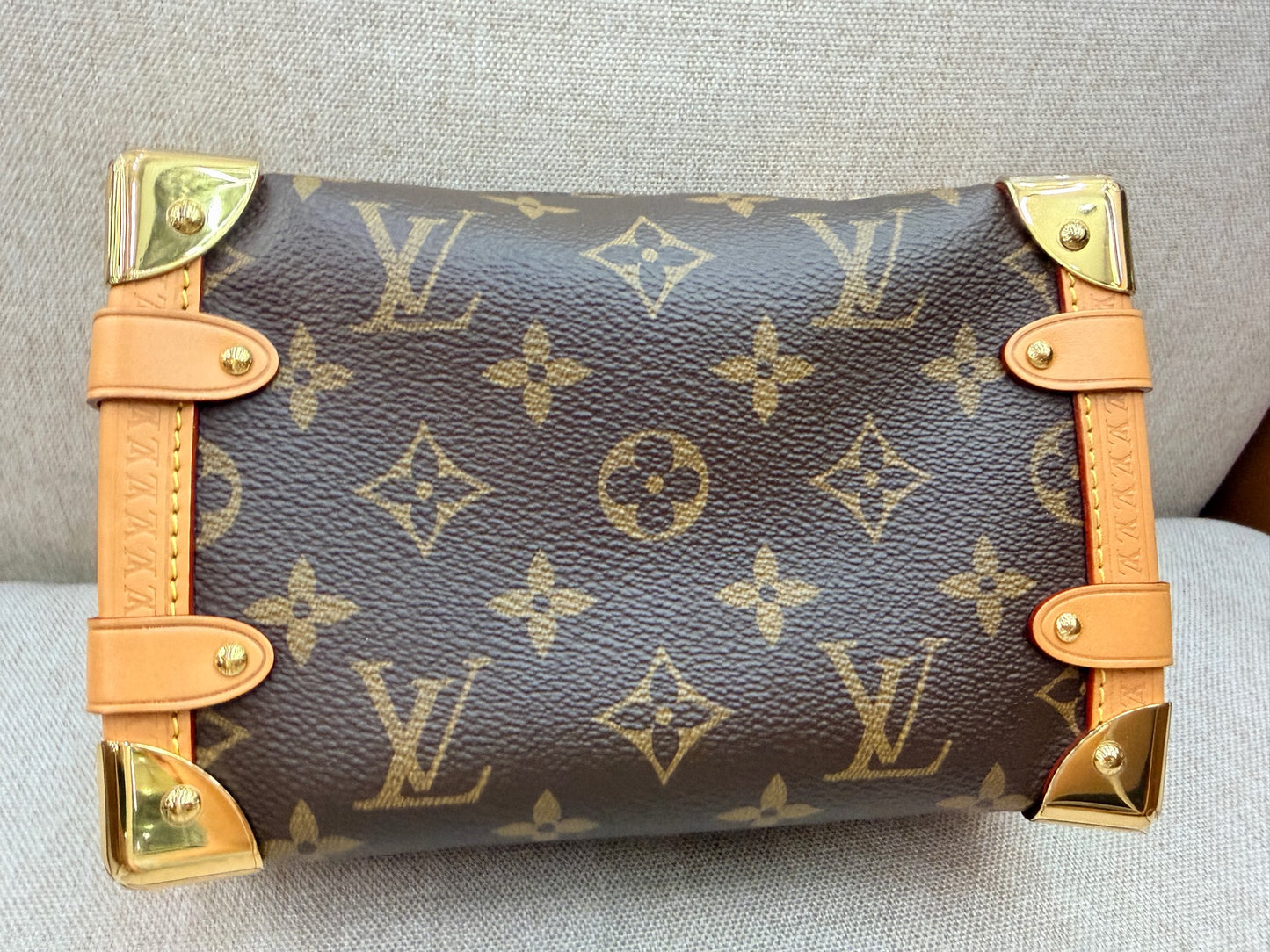 Louis Vuitton - Side Trunk - Leather - Brown - (Small)