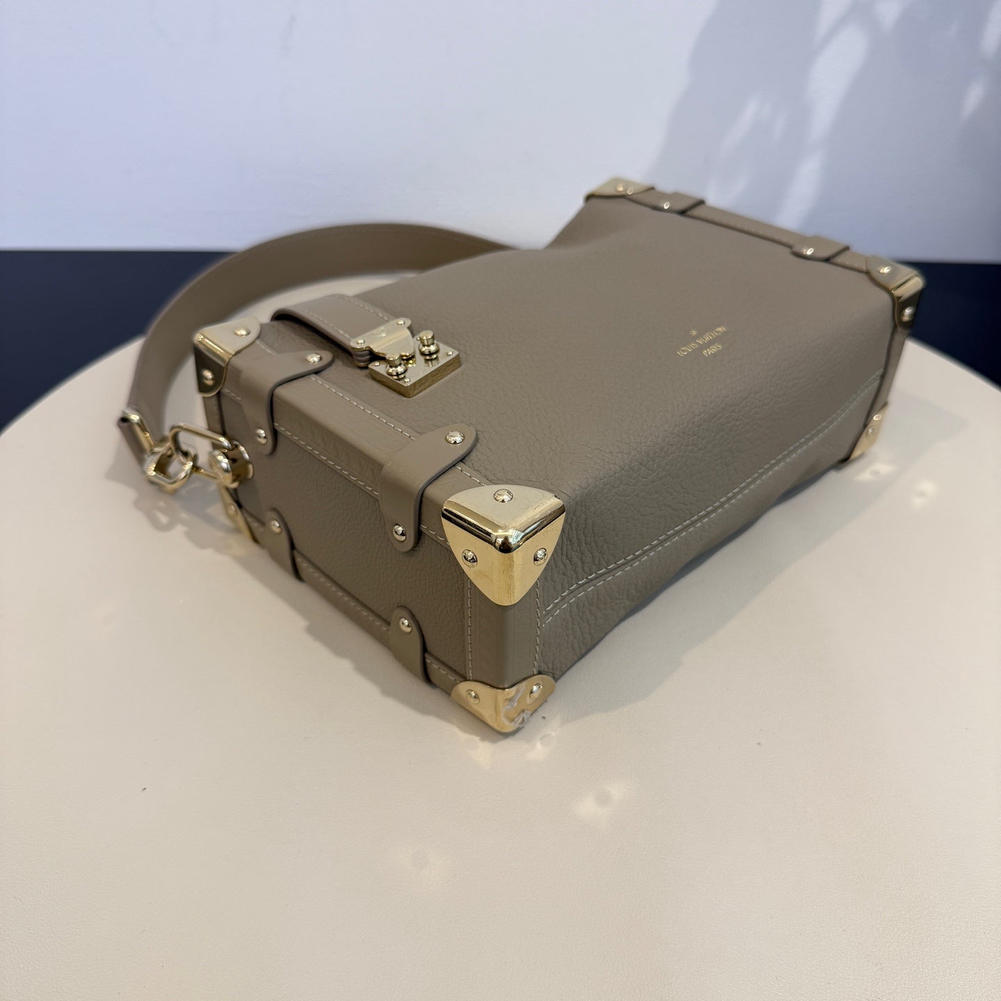Louis Vuitton - Side Trunk Soft Trunk - Grained leather - Grey - (mini)