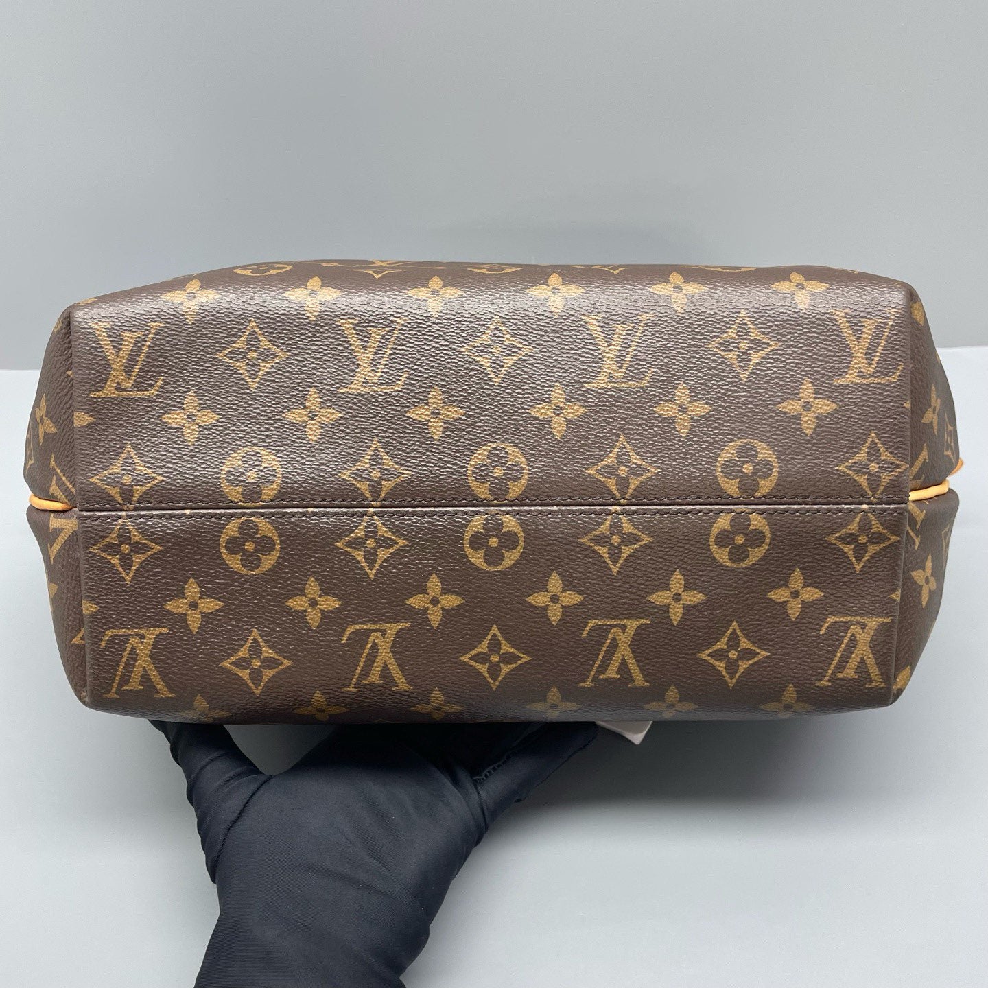 Louis Vuitton - Siena PM - Monogram canvas with natural cowhide leather trim - Brown with natural Vachetta and gold-tone hardware - (Medium)