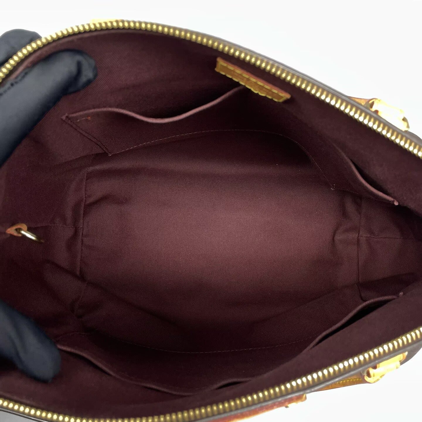 Louis Vuitton - Siena PM - Monogram canvas with natural cowhide leather trim - Brown with natural Vachetta and gold-tone hardware - (Medium)